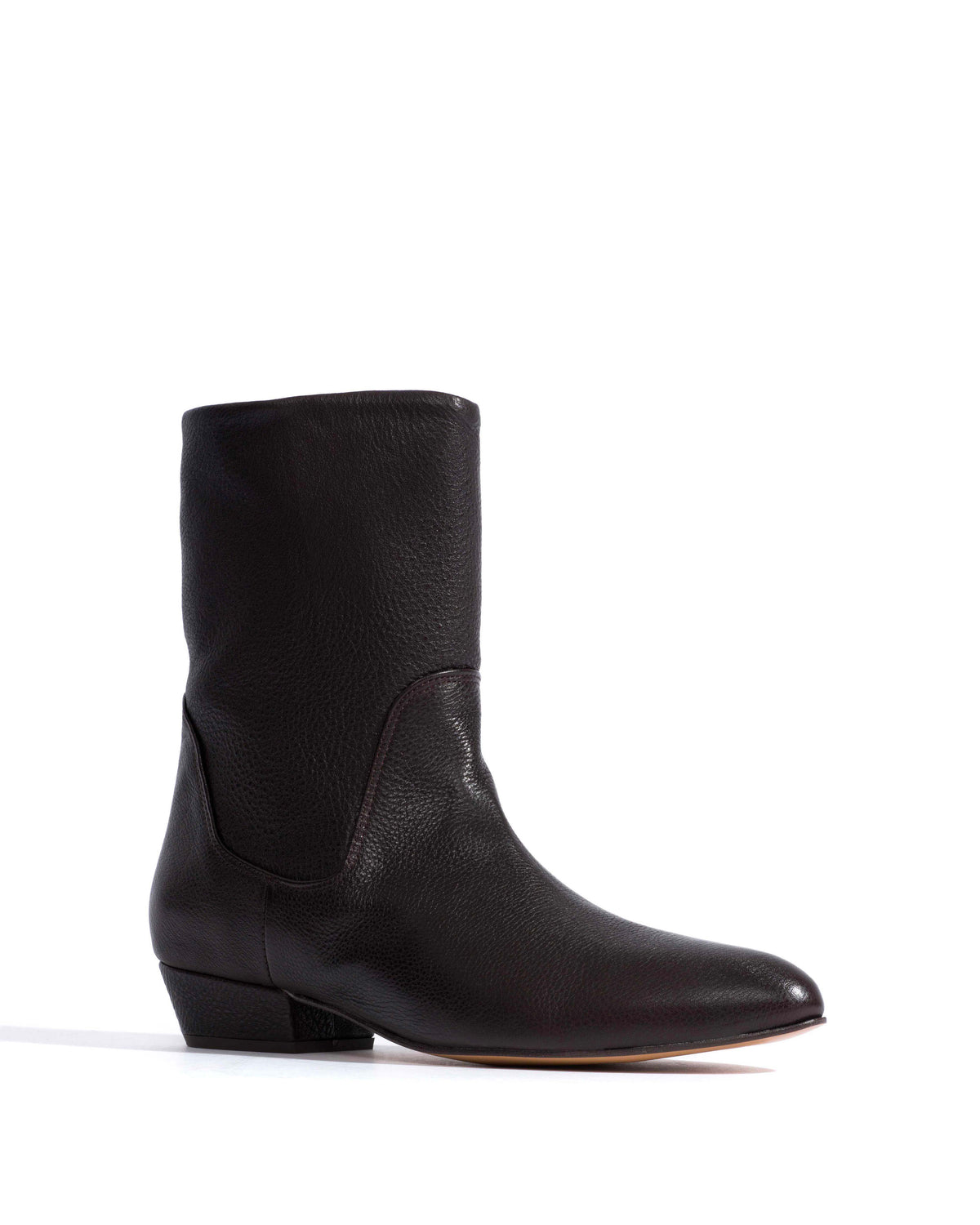 Vanni 20 Natural grain soft calf Espresso brown