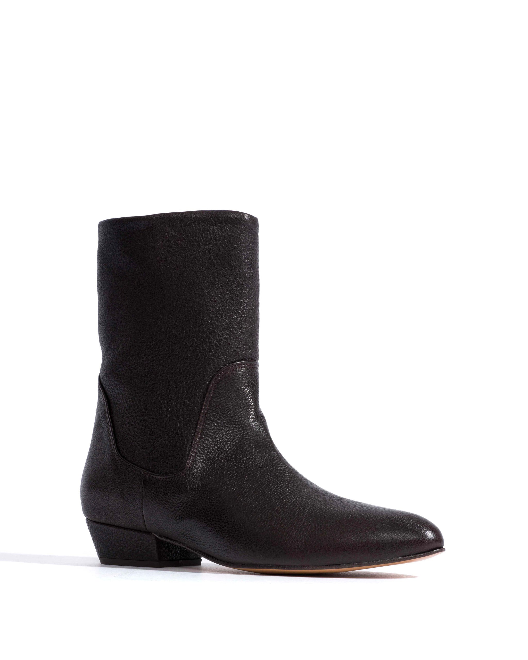 Vanni 20 Natural grain soft calf Espresso brown