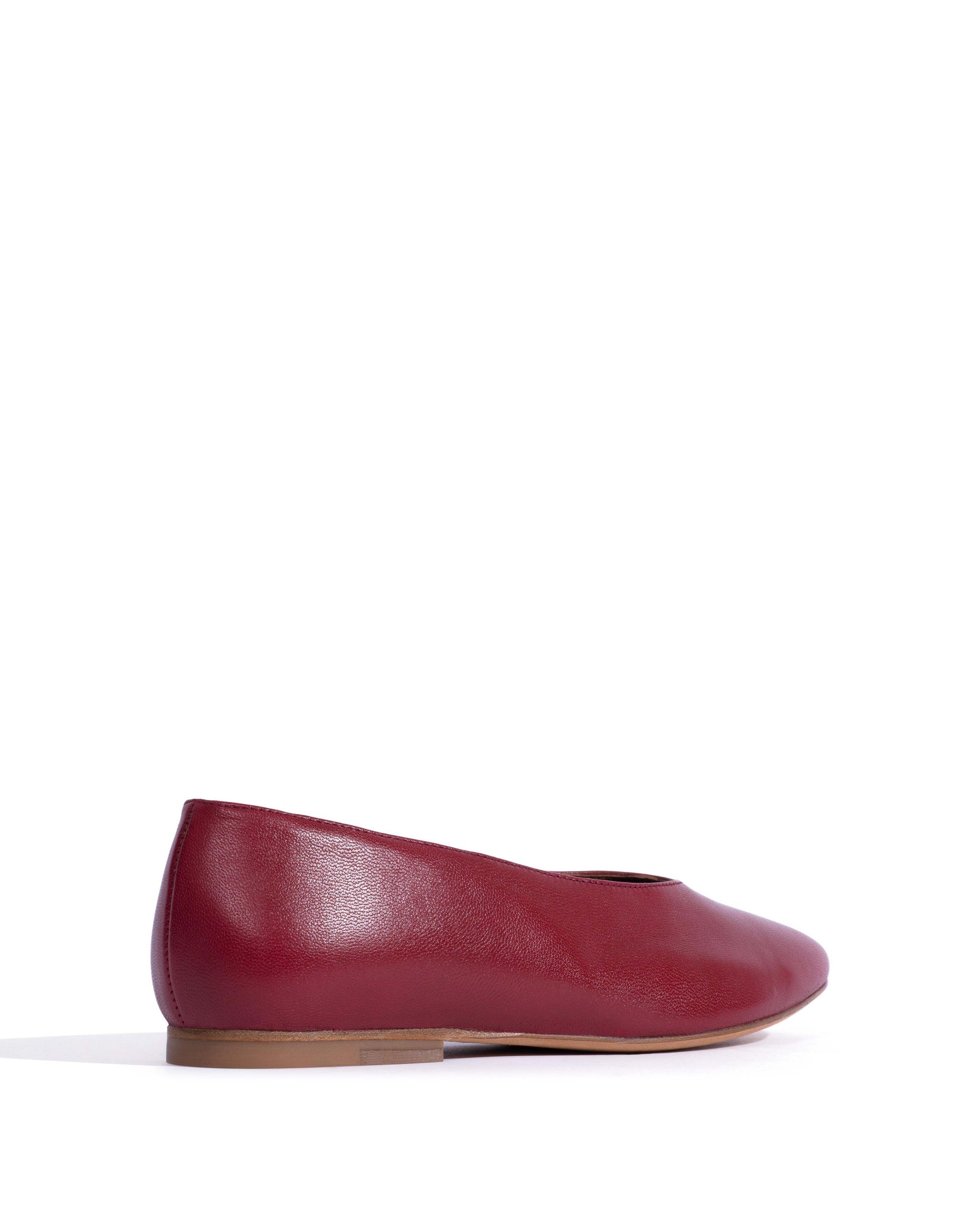 Silja 10 Shiny lamb Pomegranate - Anonymous Copenhagen Flat sandals