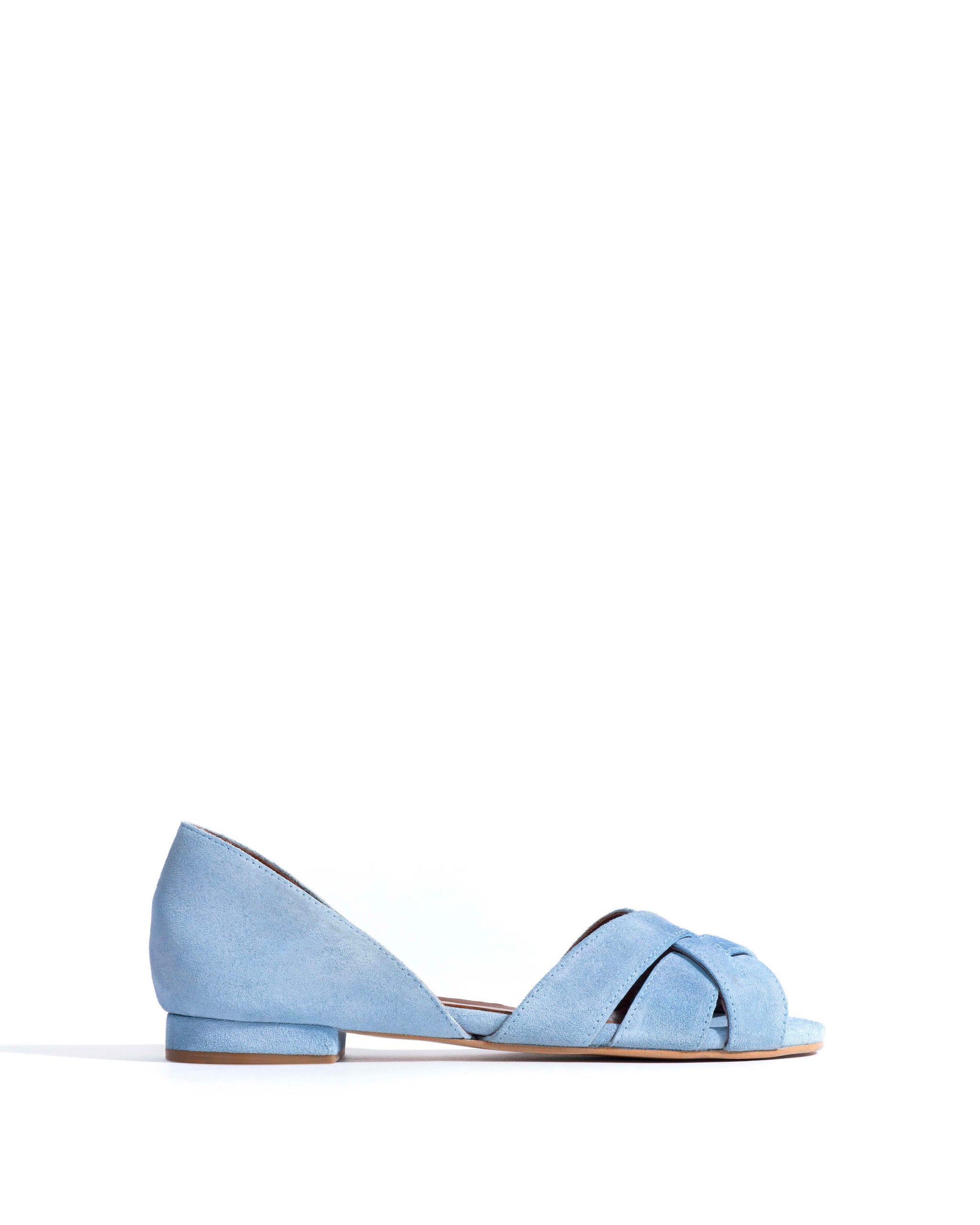 Sanni 20 Calf suede Porcelain blue