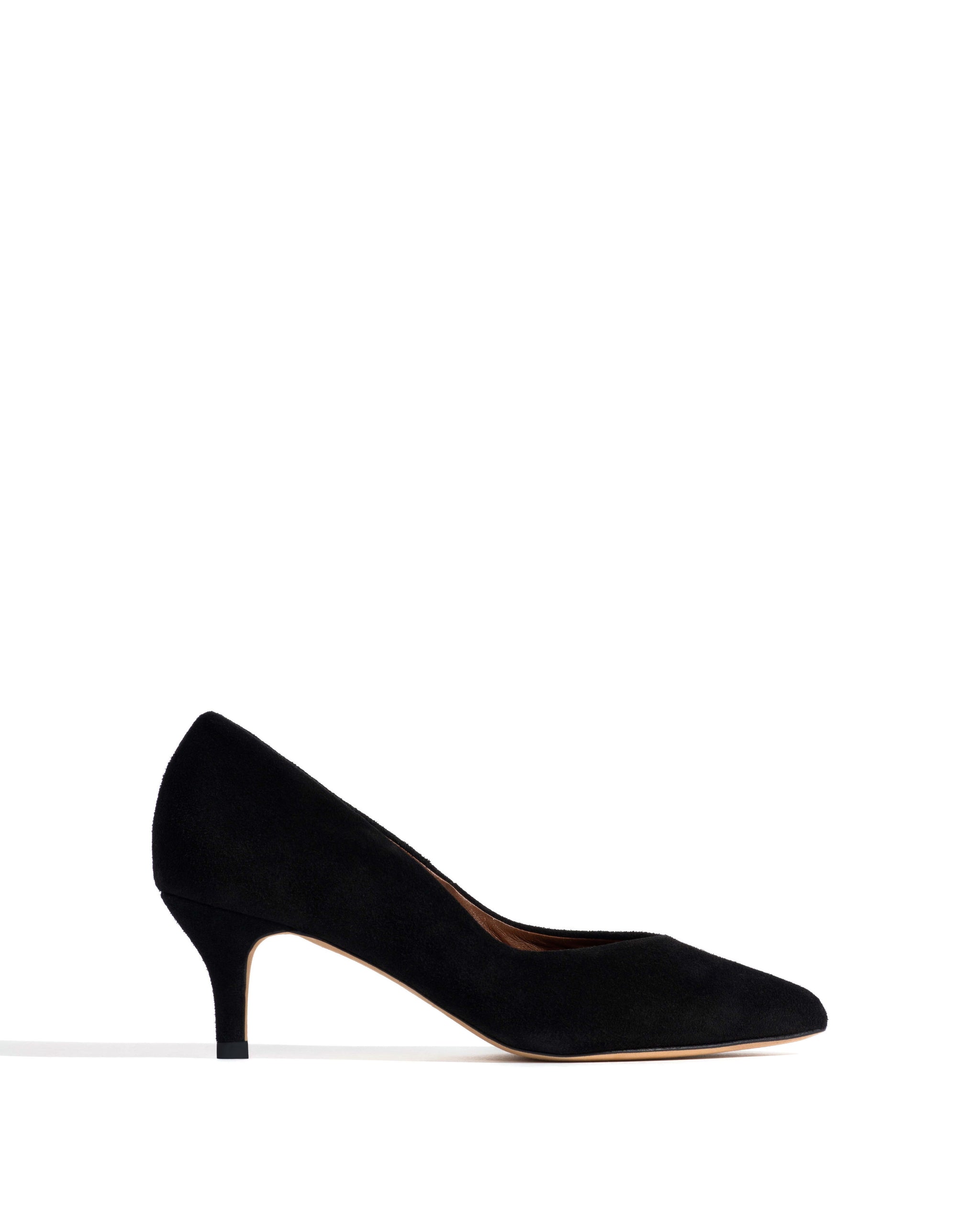 Trini 55 Calf suede Black