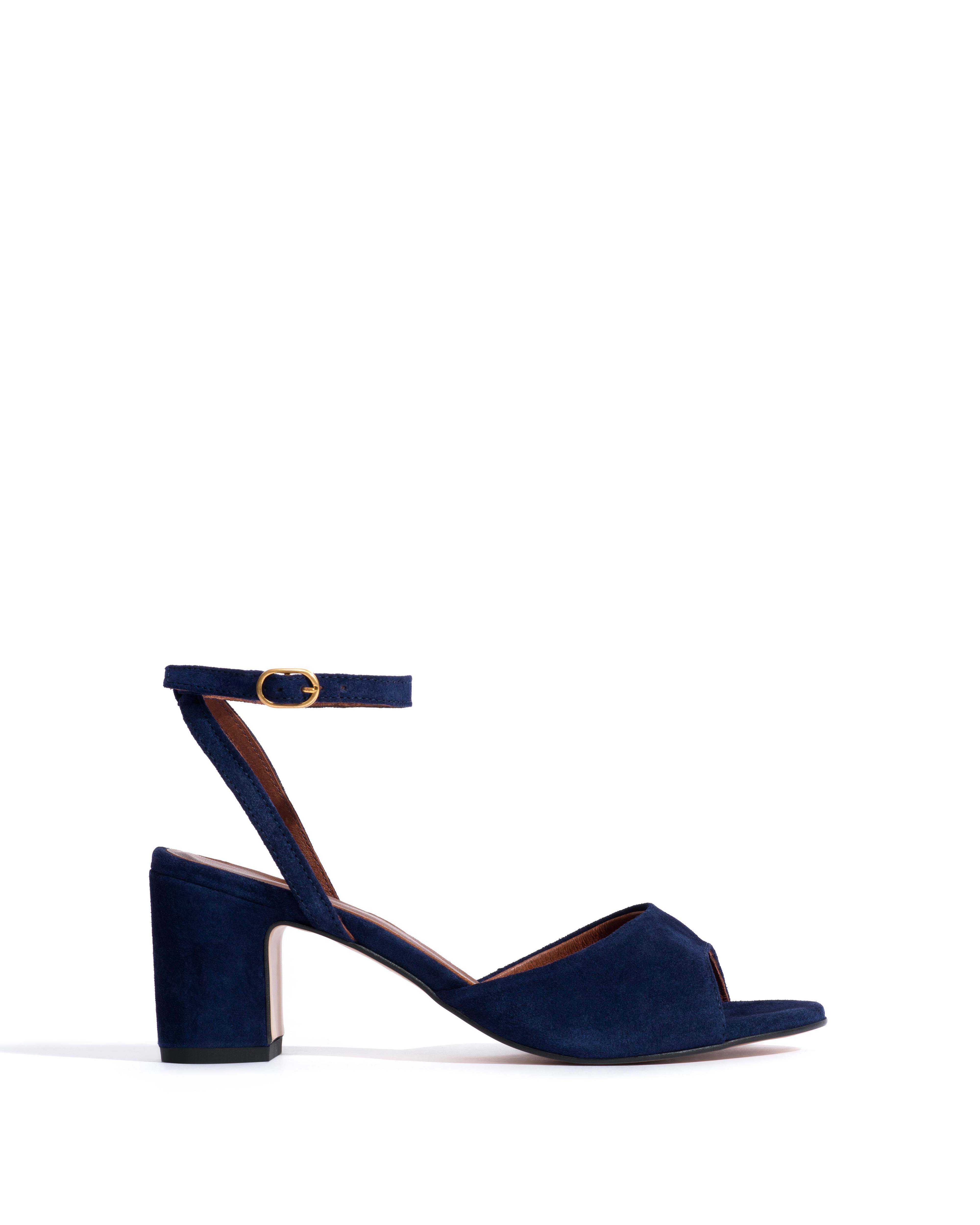 Jolie 55 Calf suede Ink blue