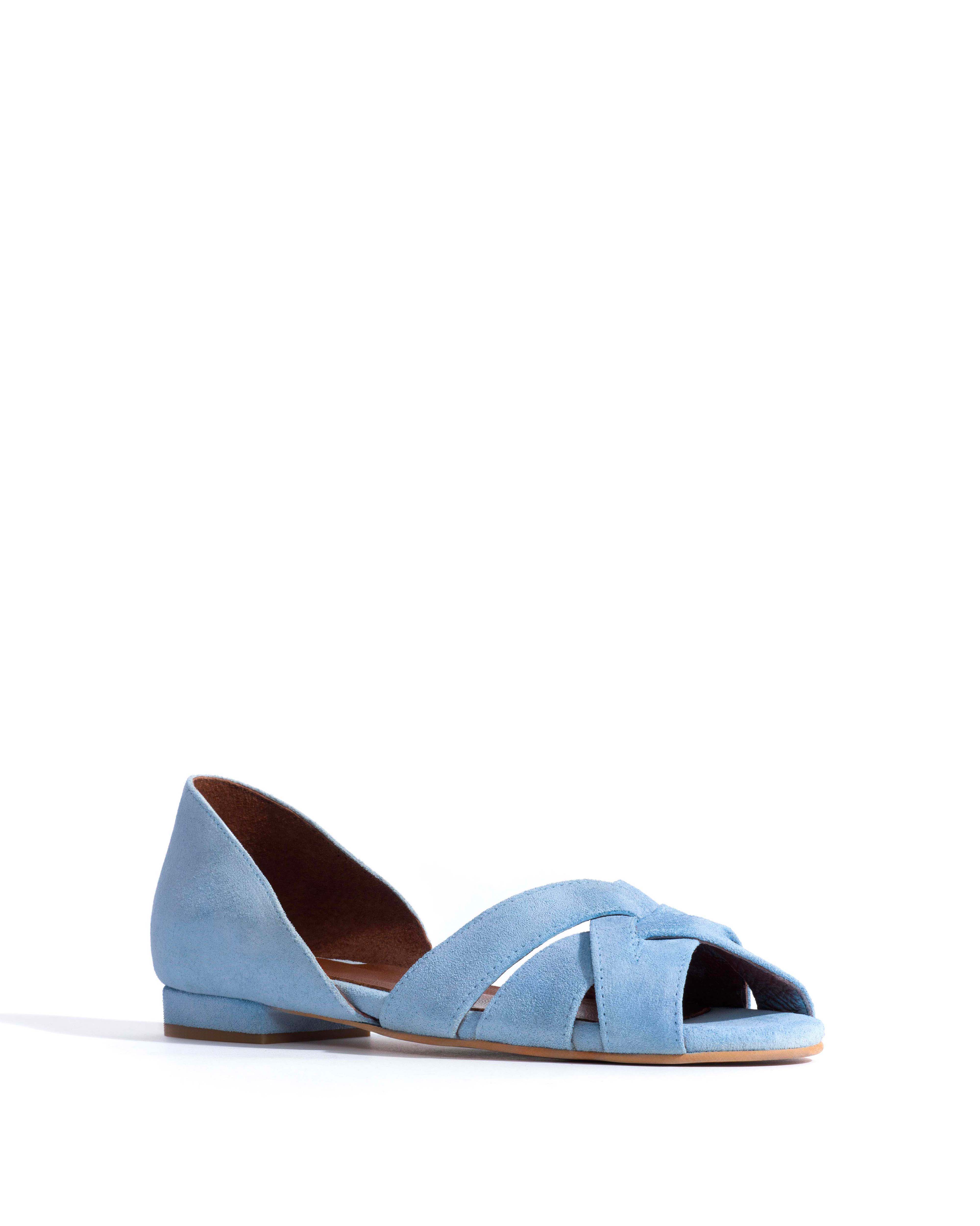 Sanni 20 Calf suede Porcelain blue