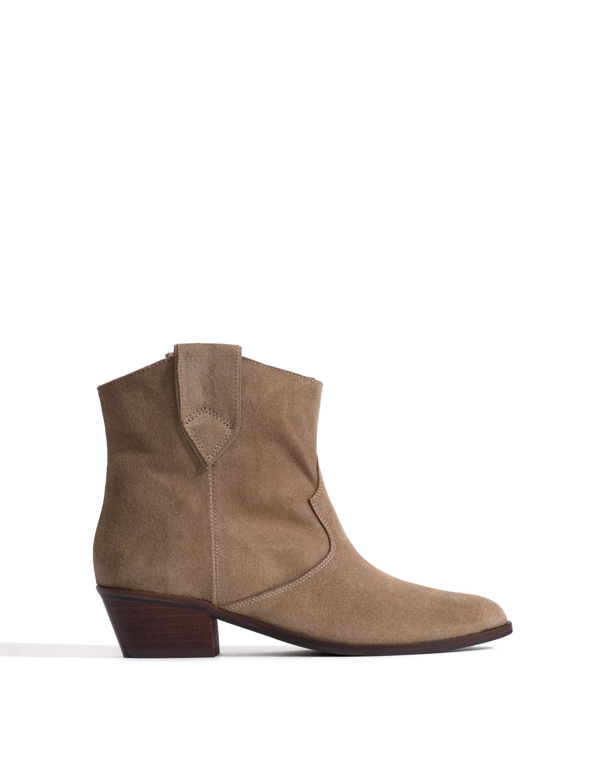 Joanne 35 Calf suede Mushroom