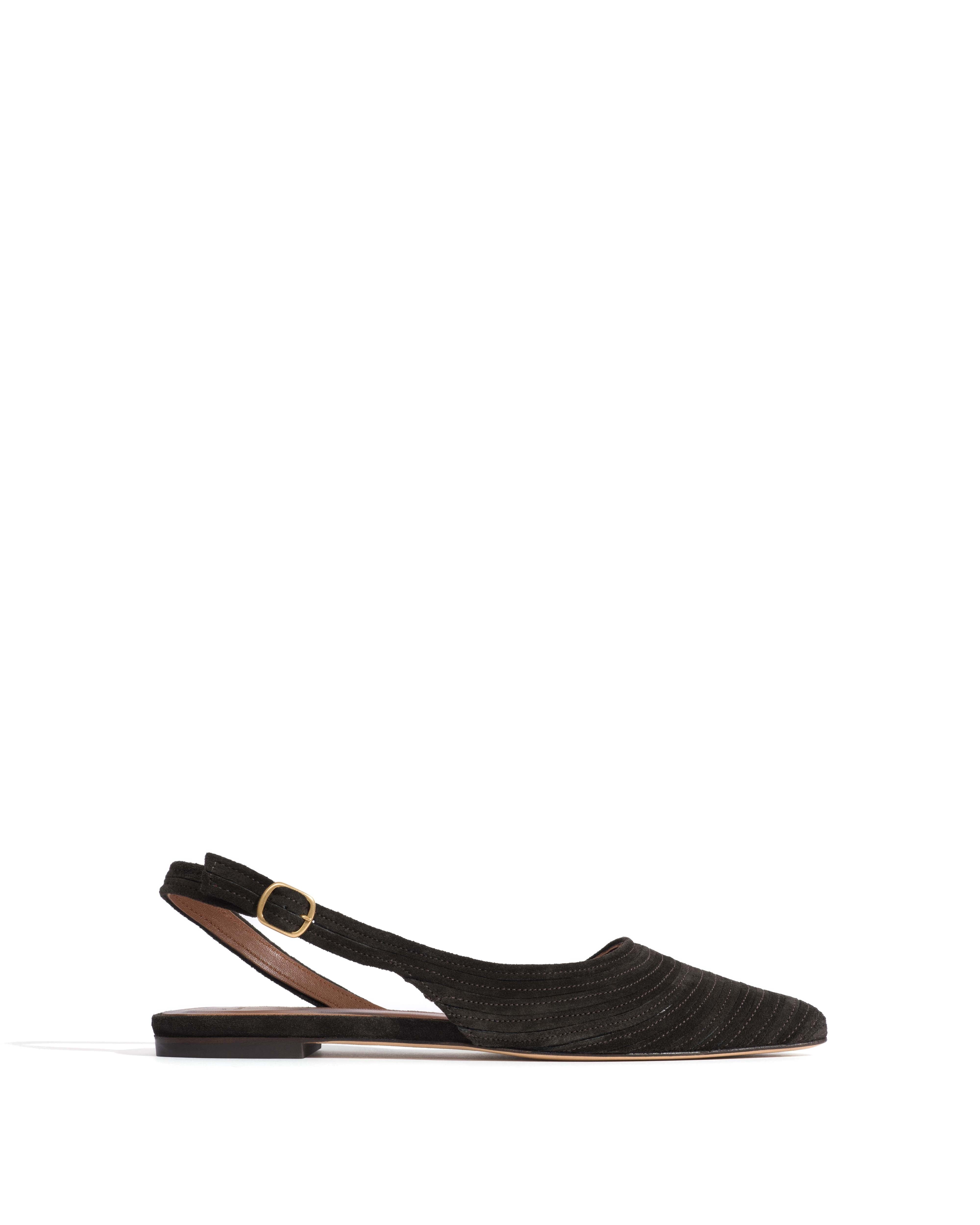 Carla 10 Calf suede Espresso brown