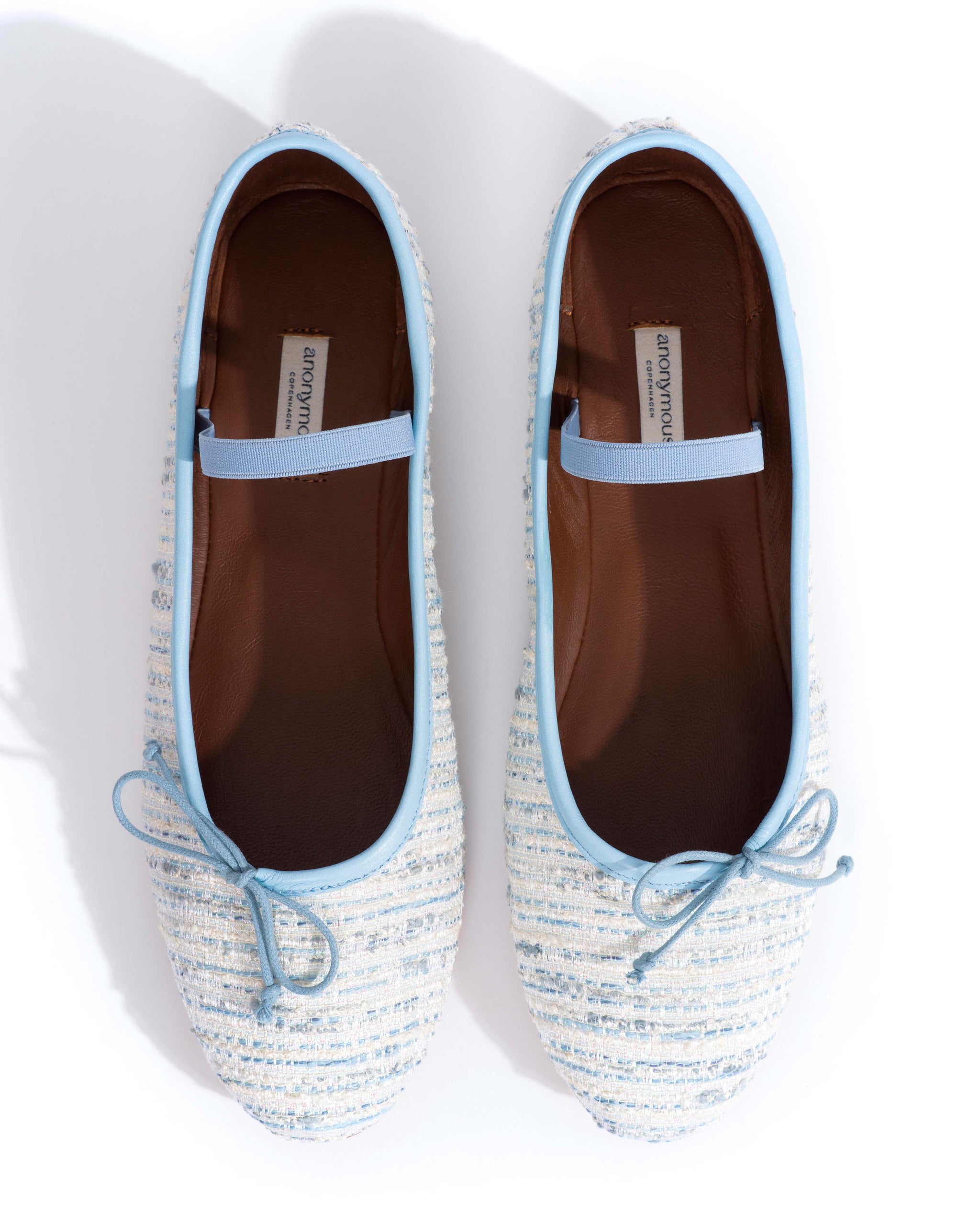 Rhina Boucle White porcelain blue - Anonymous Copenhagen Shoes