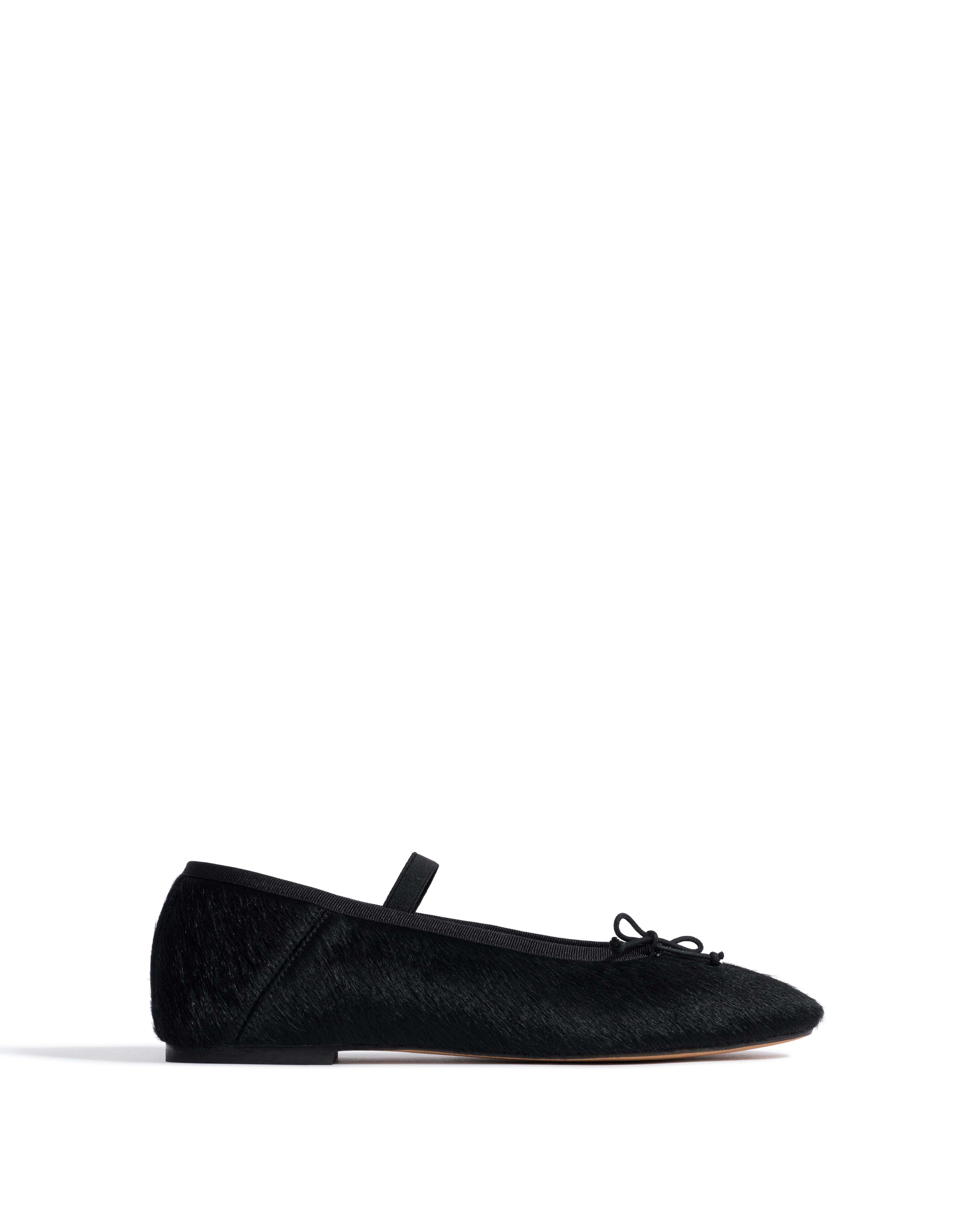 Rhina Calf hair Black