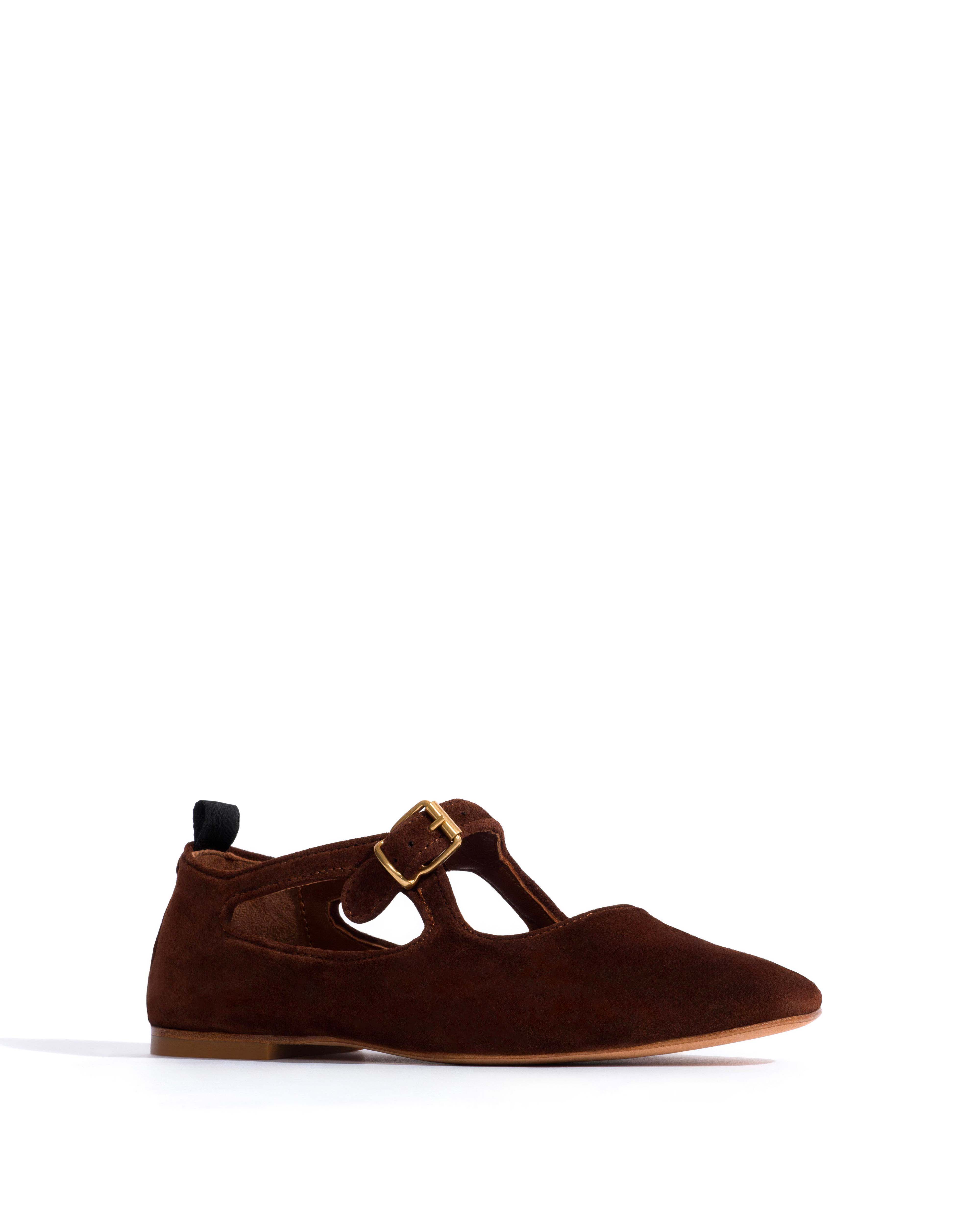 Praise Calf suede Chocolate