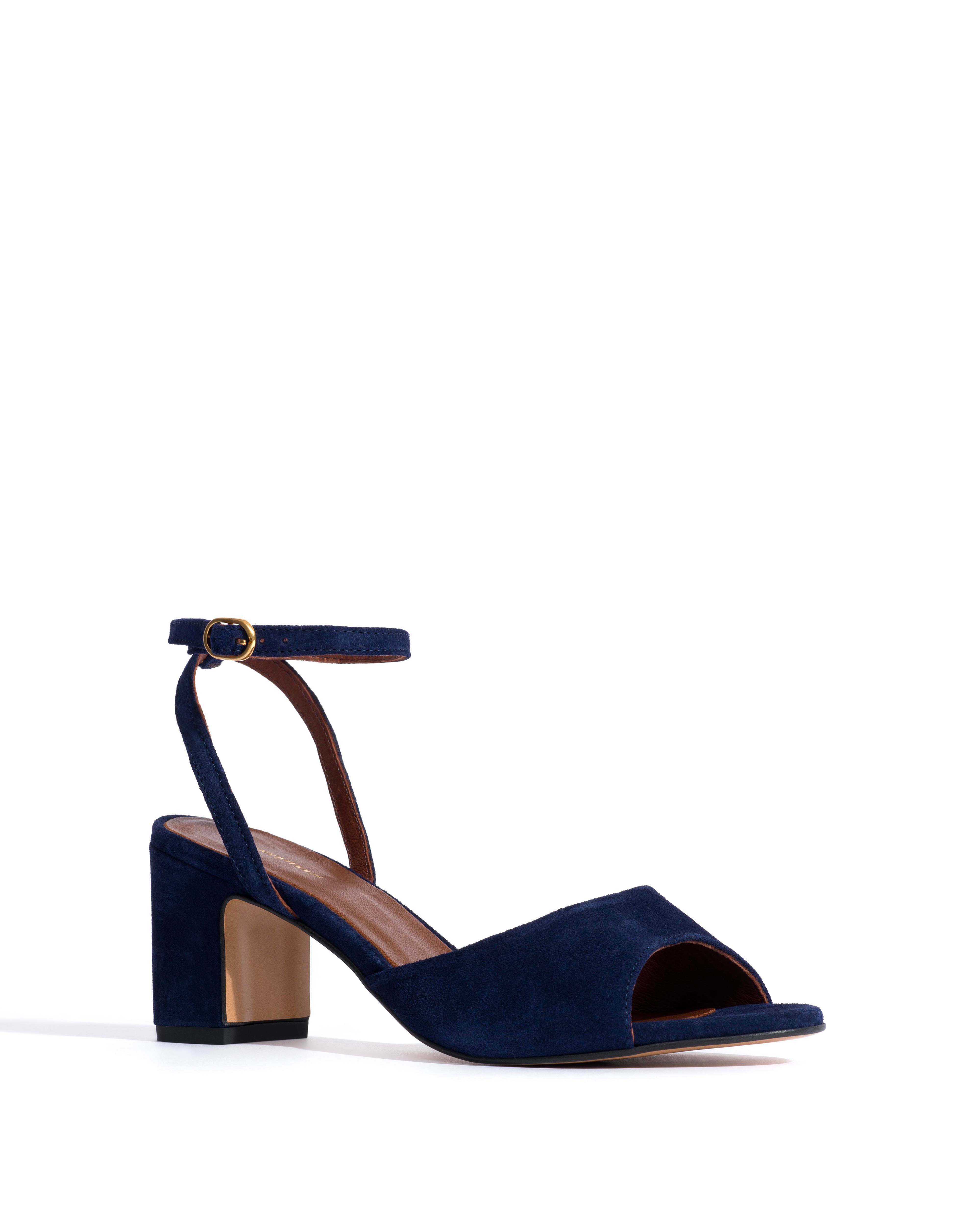 Jolie 55 Calf suede Ink blue