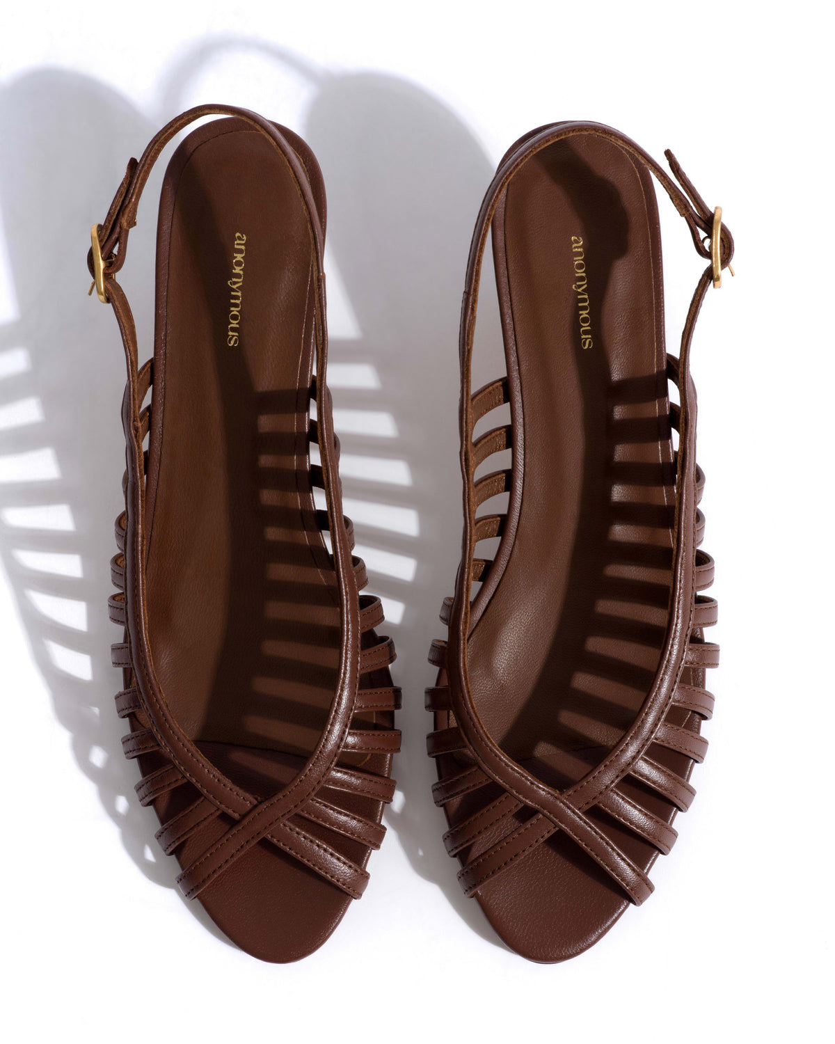 Carminho 40 stiletto Shiny lamb Chocolate