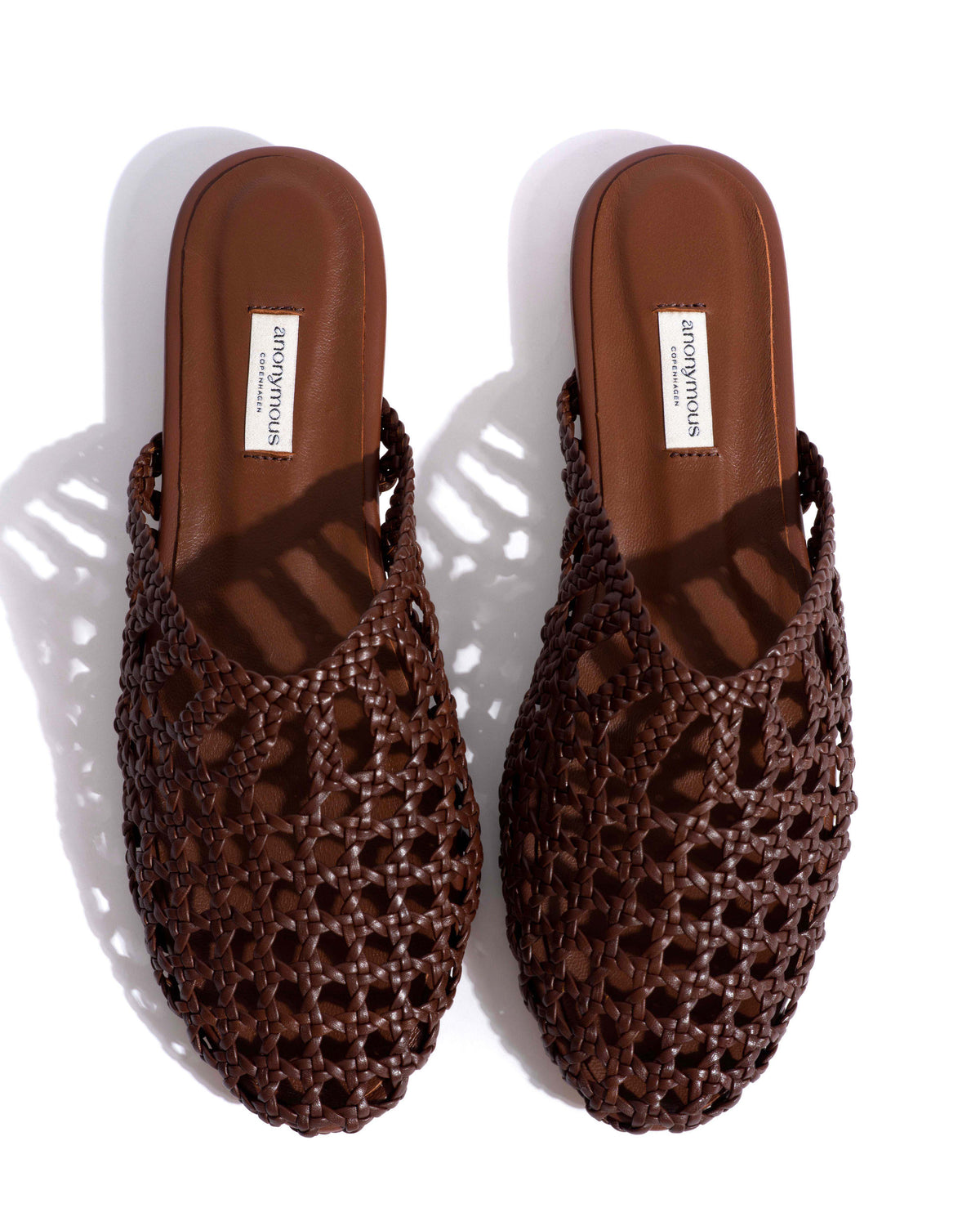 Sabrina 10 hand-braided leather Chocolate