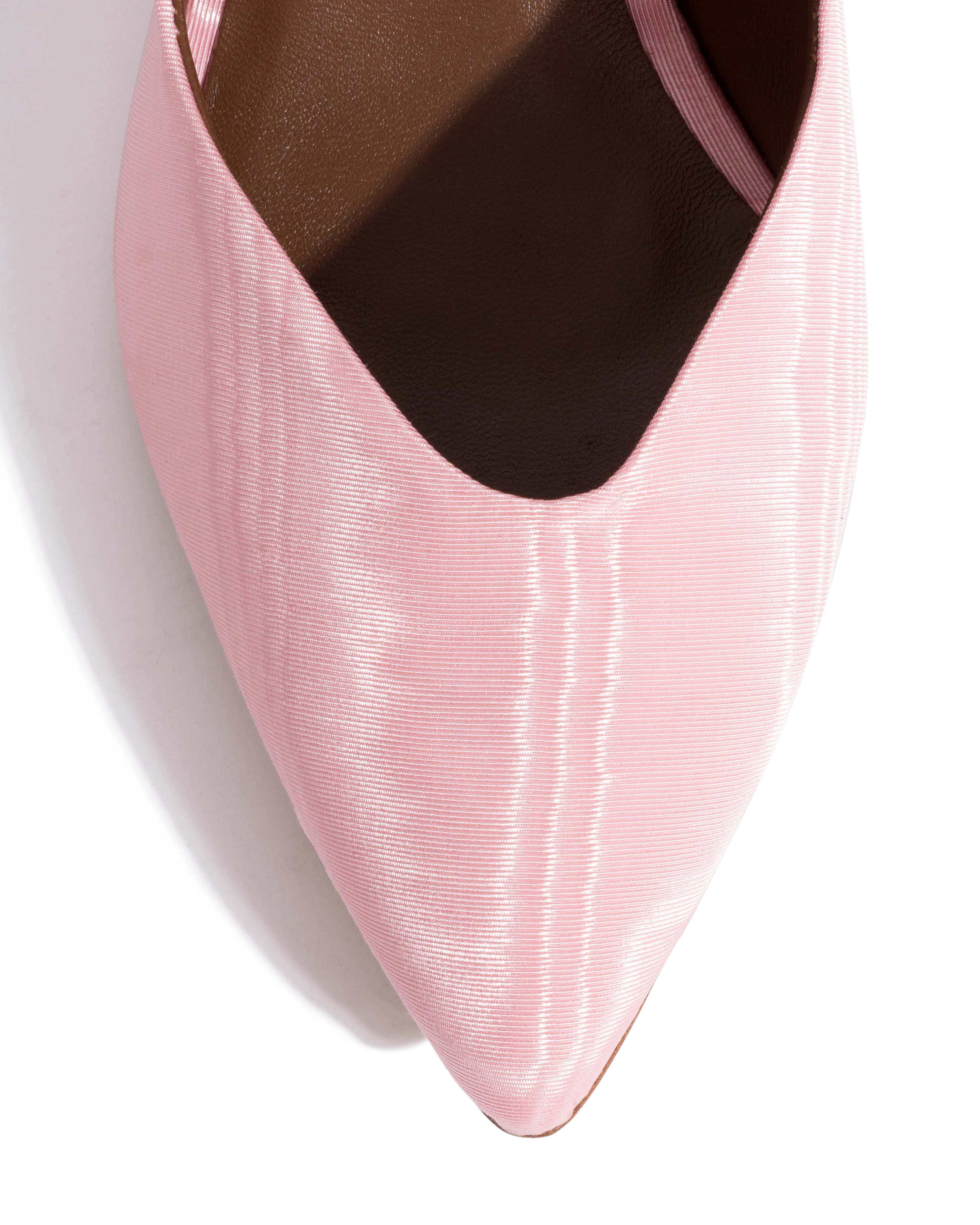 Trini 55 Glossy moire Dreamy pink
