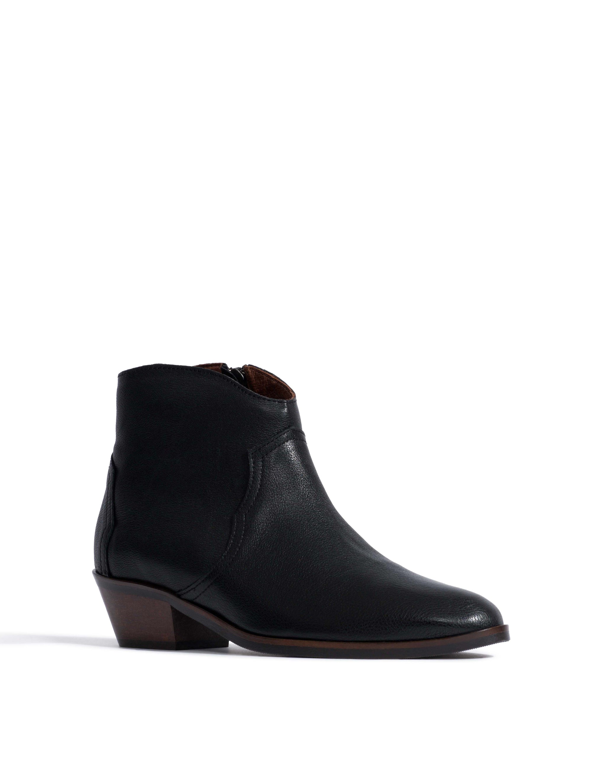 Fiona 35 Natural grain soft calf Black - Anonymous Copenhagen Ankle boots