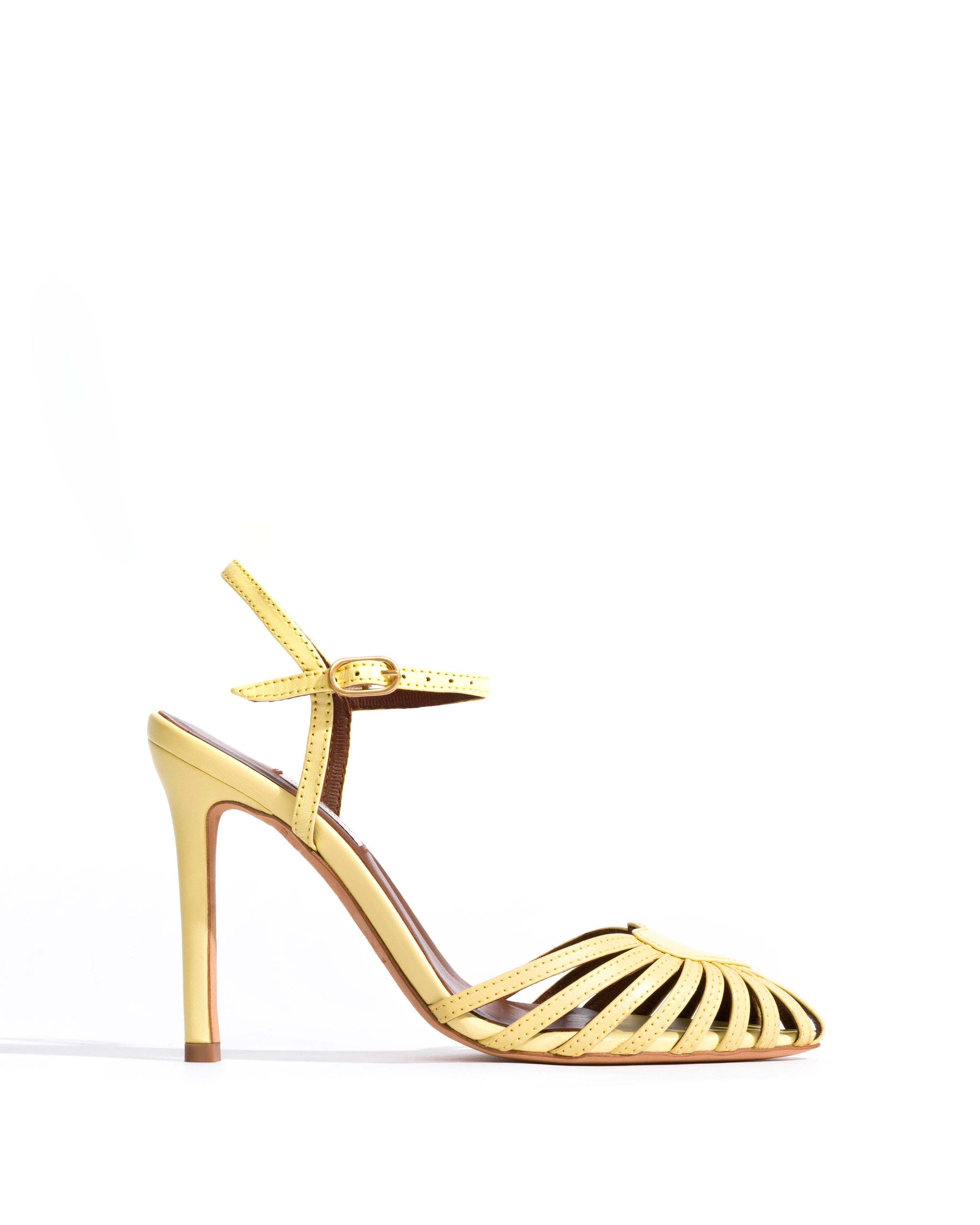 Keesha 100 Shiny lamb Pineapple ice - Anonymous Copenhagen Heels