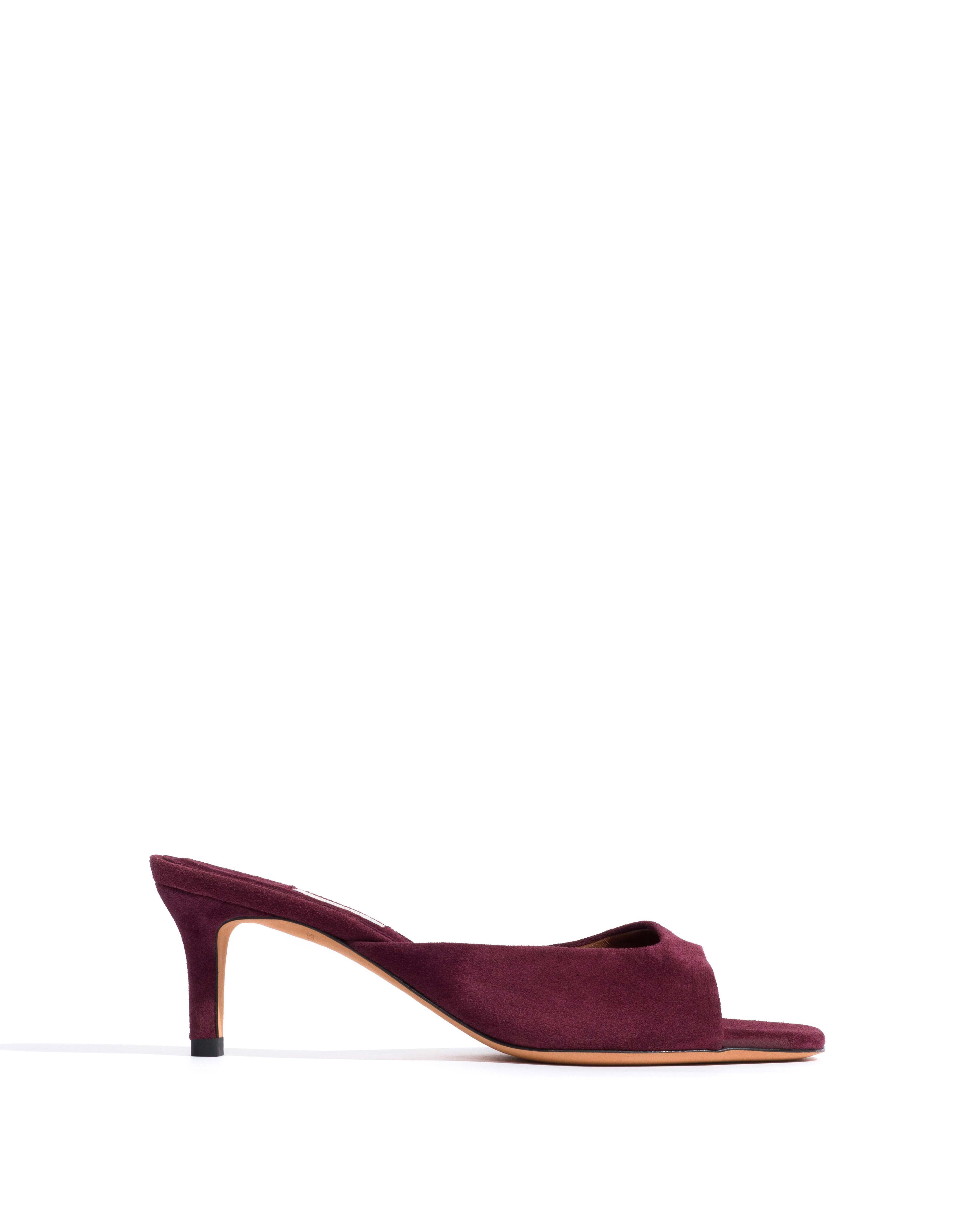 Mazy 55 Calf suede Fig purple