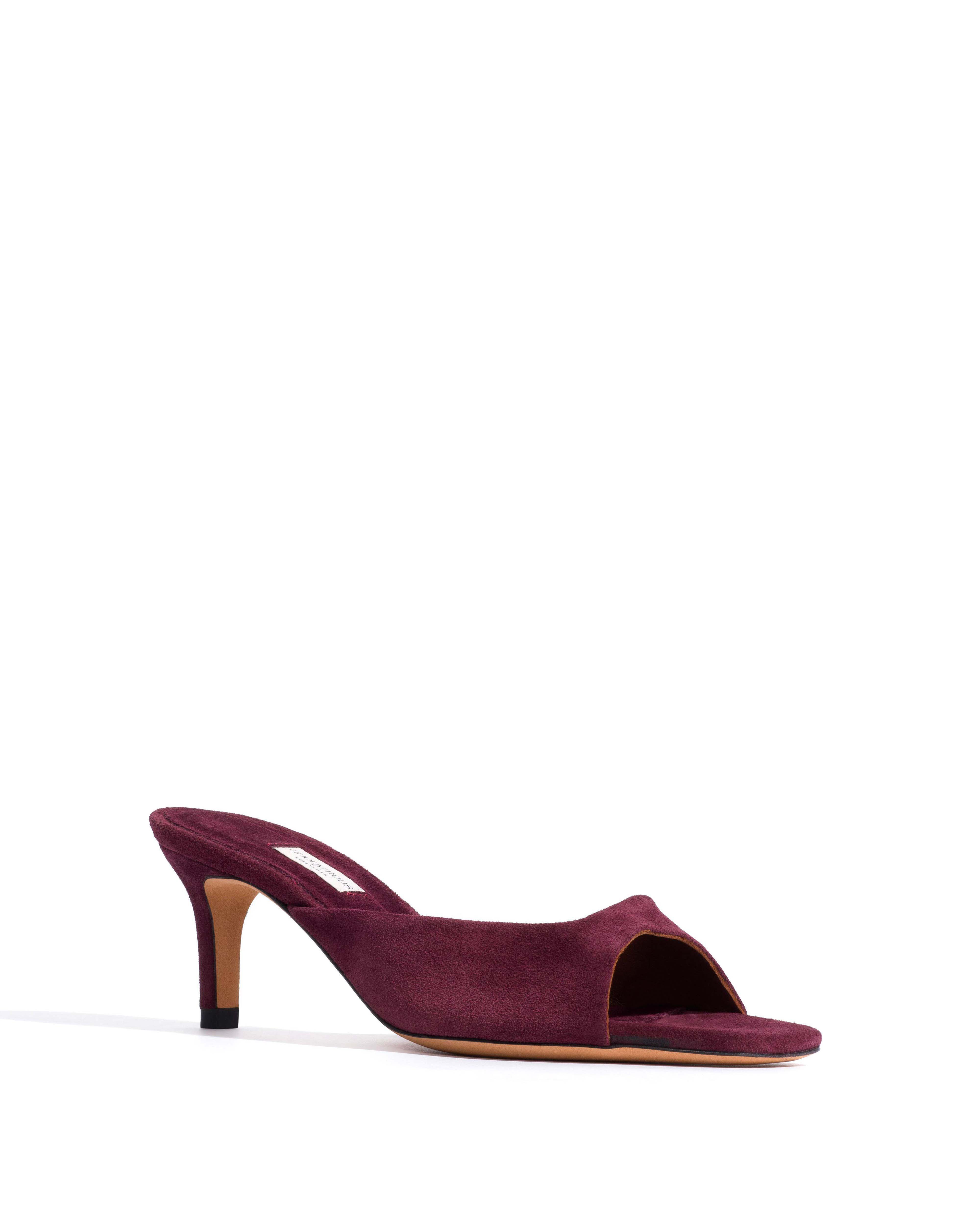 Mazy 55 Calf suede Fig purple