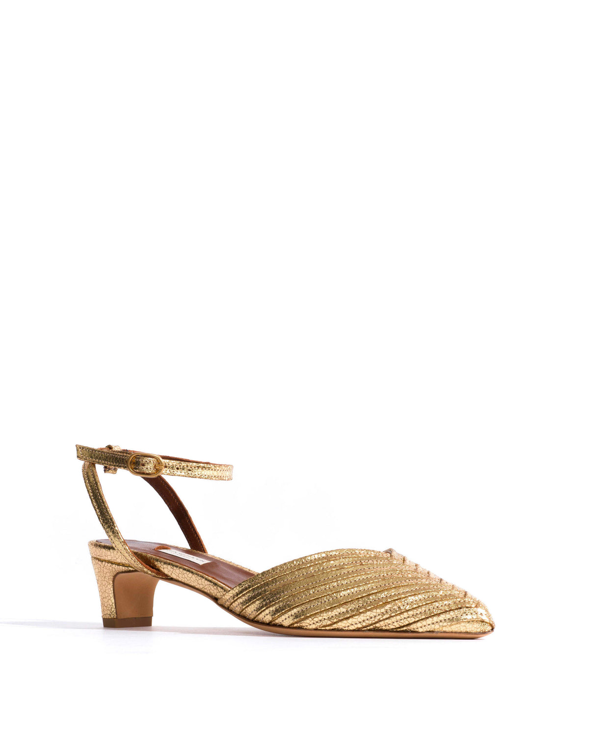 Givia 40 Crackled metallic goat Gold