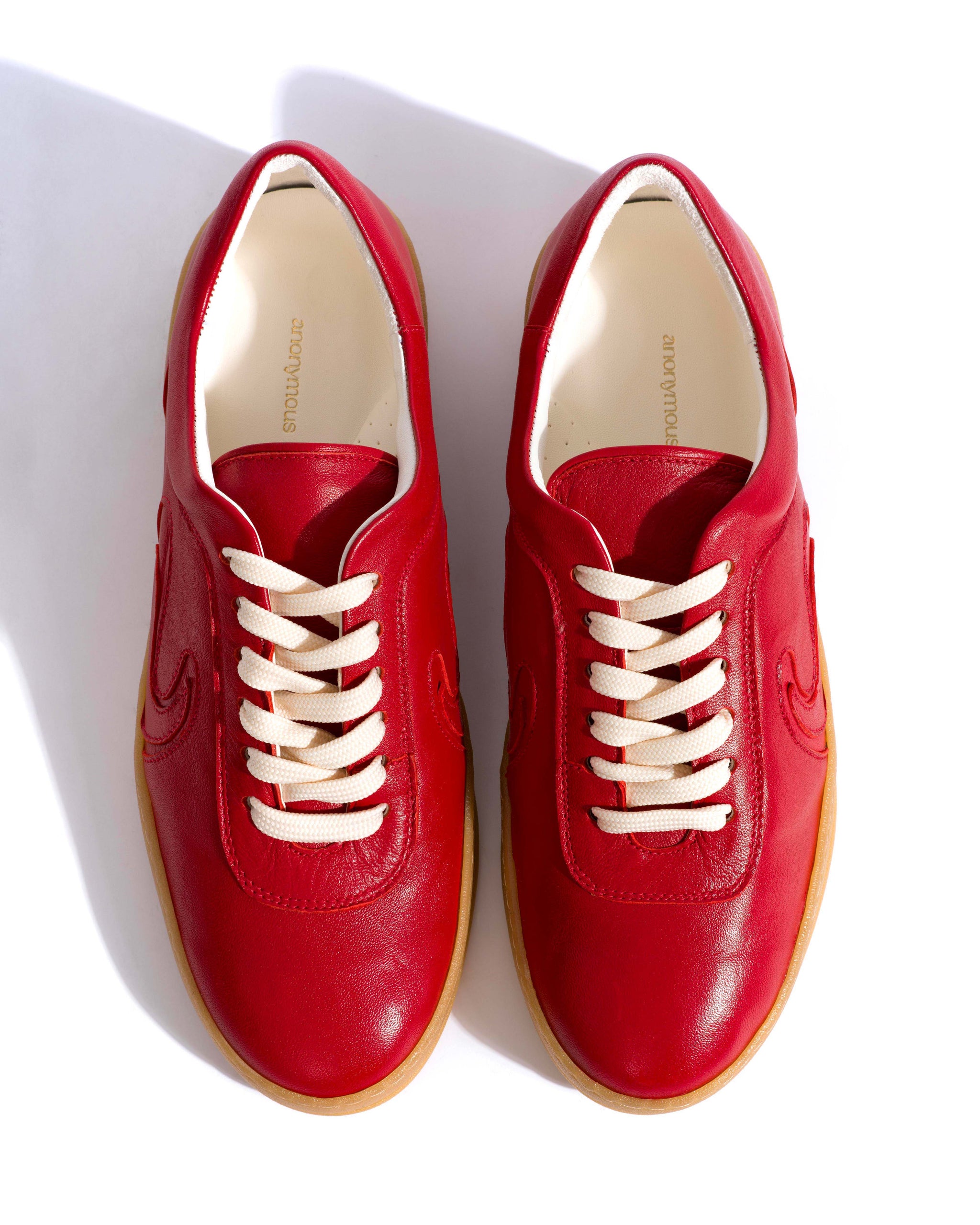 Blaire Shiny lamb Ruby red - Anonymous Copenhagen Shoes