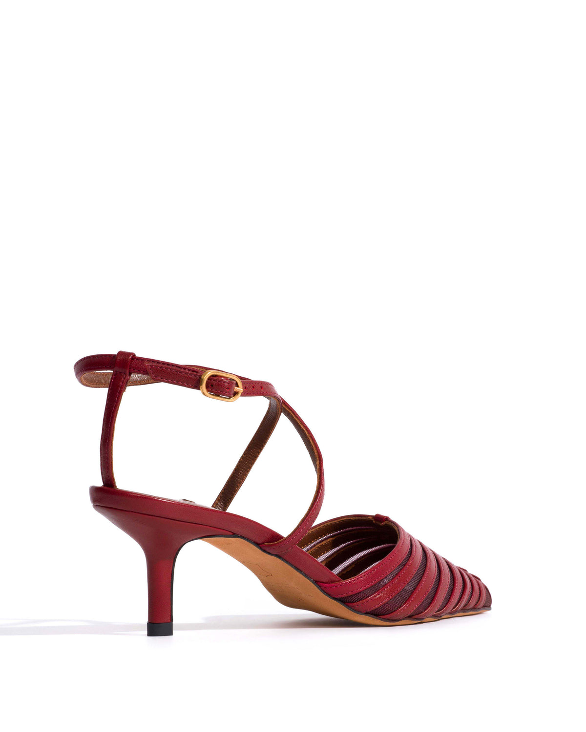 Schila mesh Shiny lamb & mesh Pomegranate