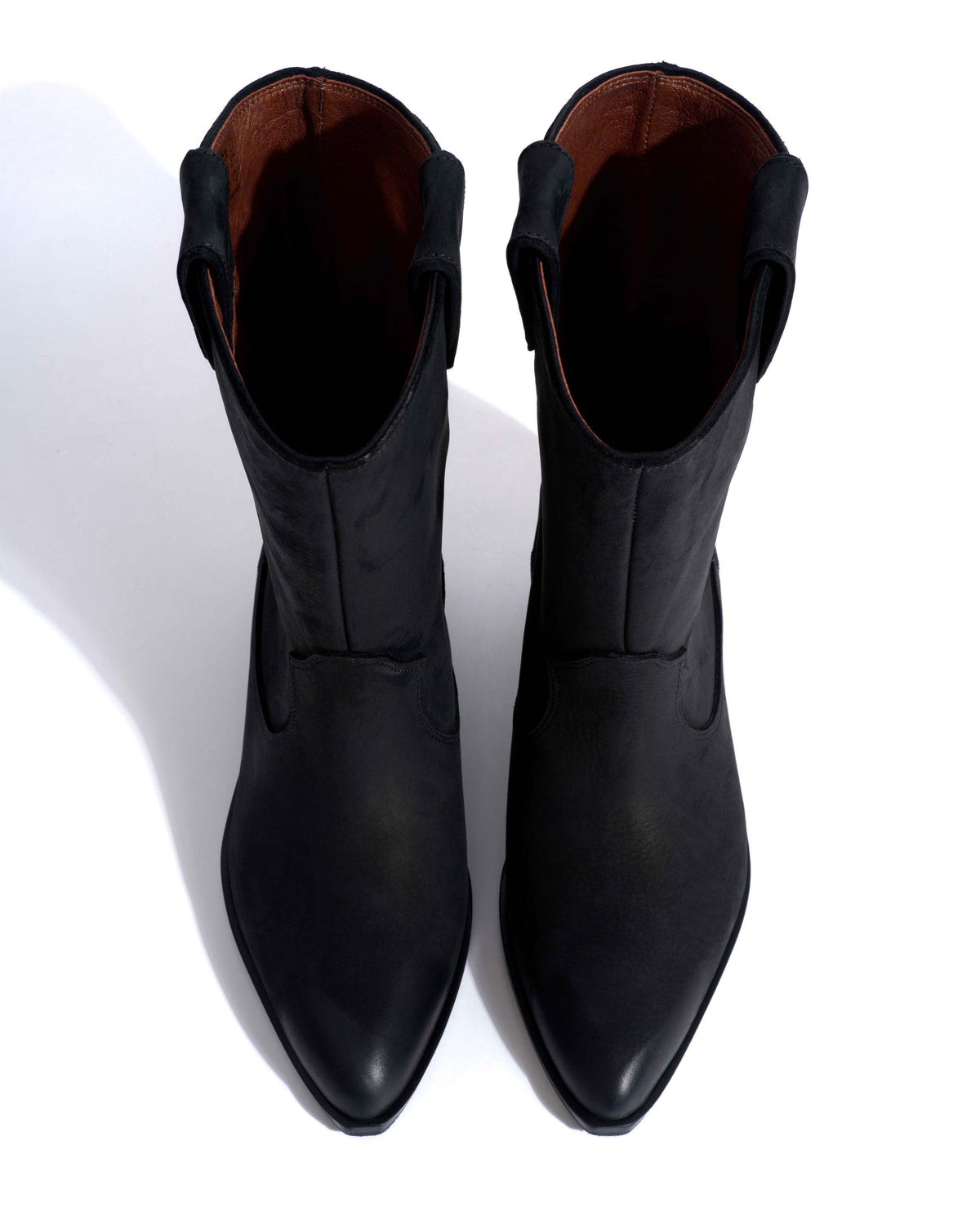 Saseline 35 Soft nubuck calf Black