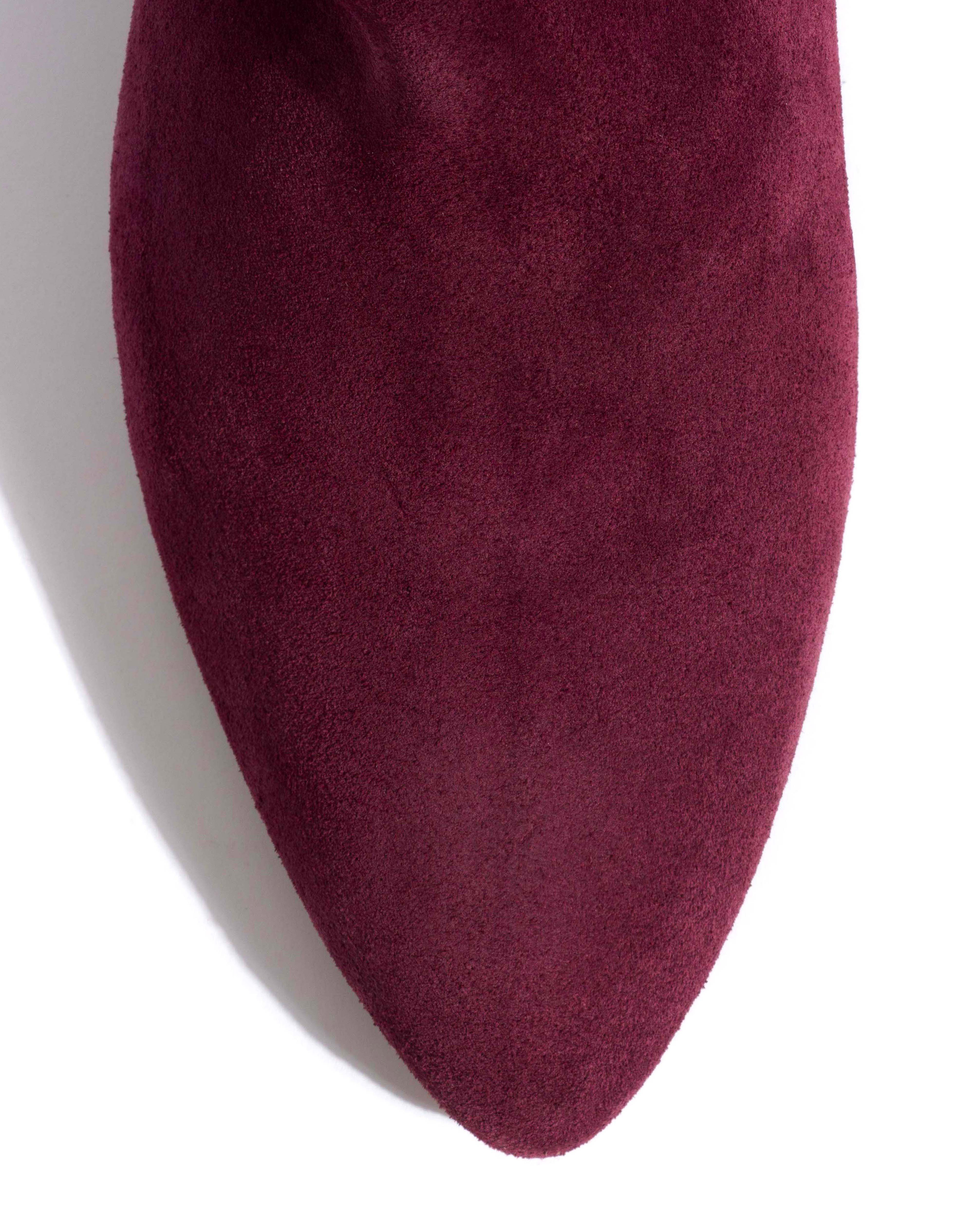 Vully 20 Calf suede Fig purple