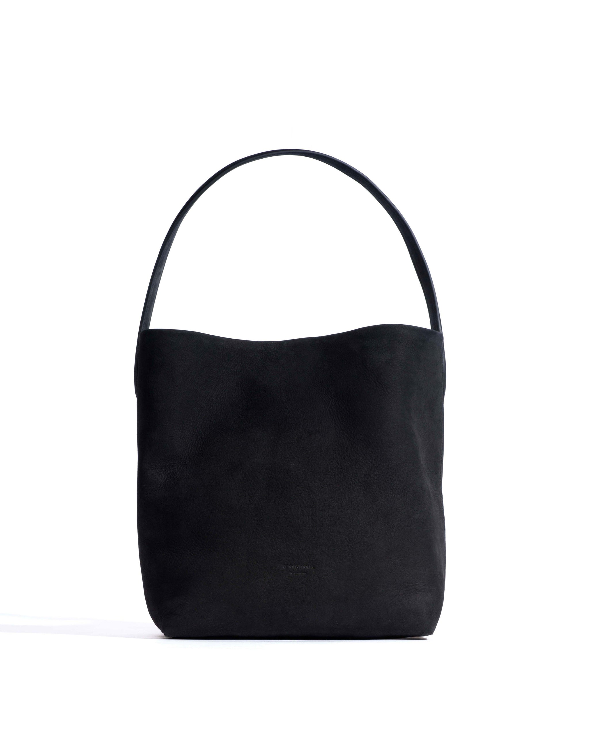 Versa everyday bag Soft nubuck calf Black - Anonymous Copenhagen Bags