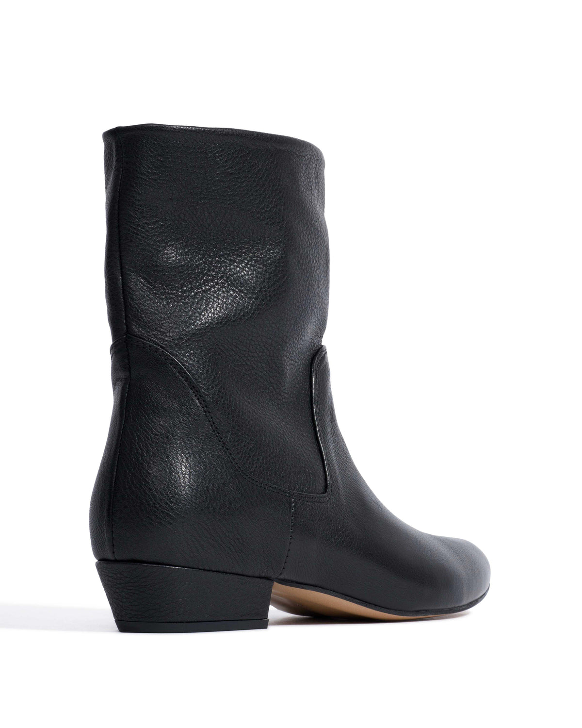 Vanni 20 Natural grain soft calf Black