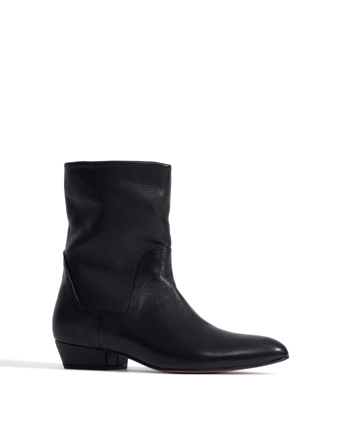 Vanni 20 Natural grain soft calf Black