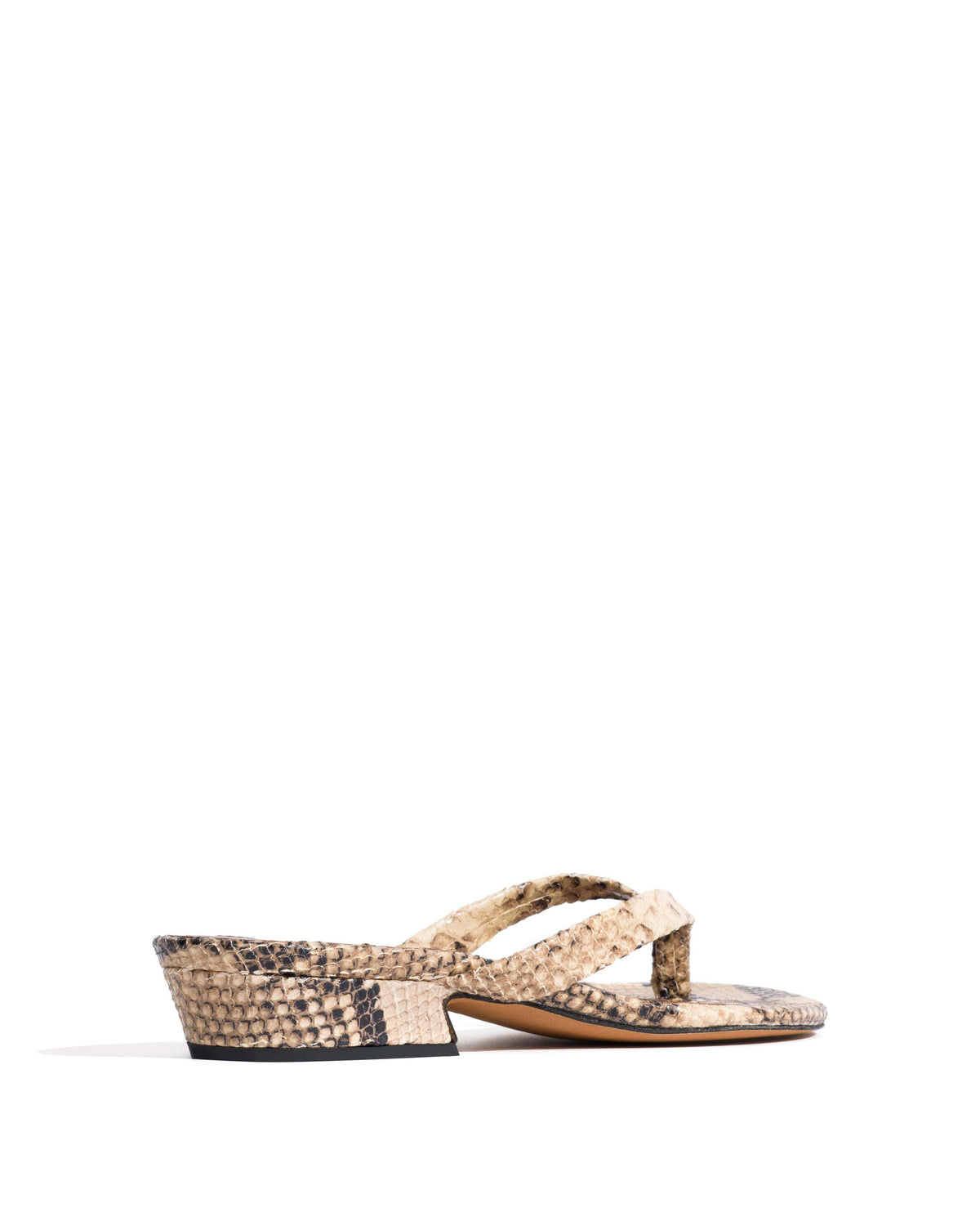 Chung 25 Snake calf Natural sand