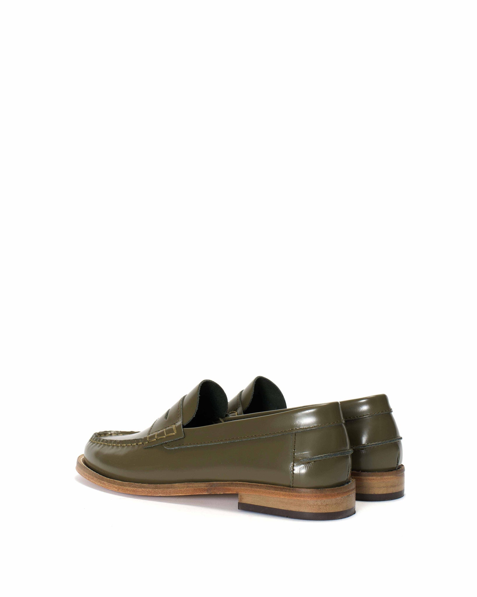 Dico Loafer penny Polido Olive green - Anonymous Copenhagen