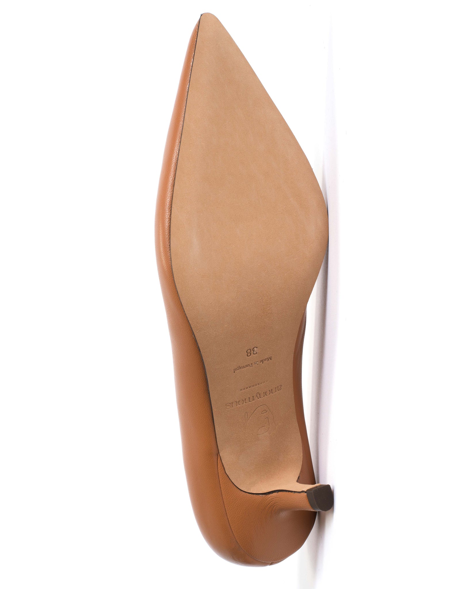Phia 55 pin Shiny lamb Caramel - Anonymous Copenhagen
