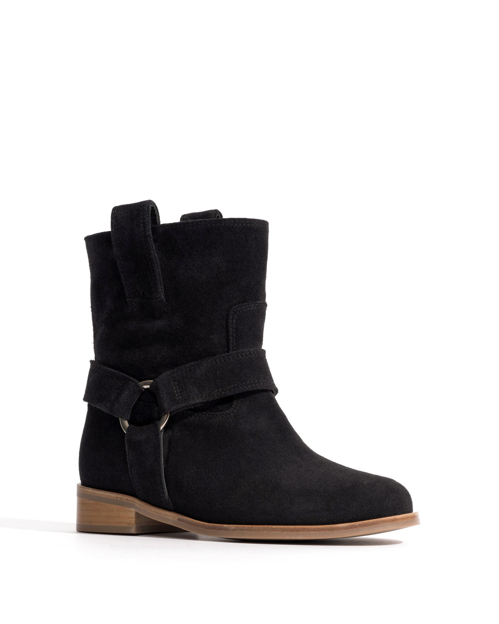 Rhider Calf suede Off black - Anonymous Copenhagen Ankle boots