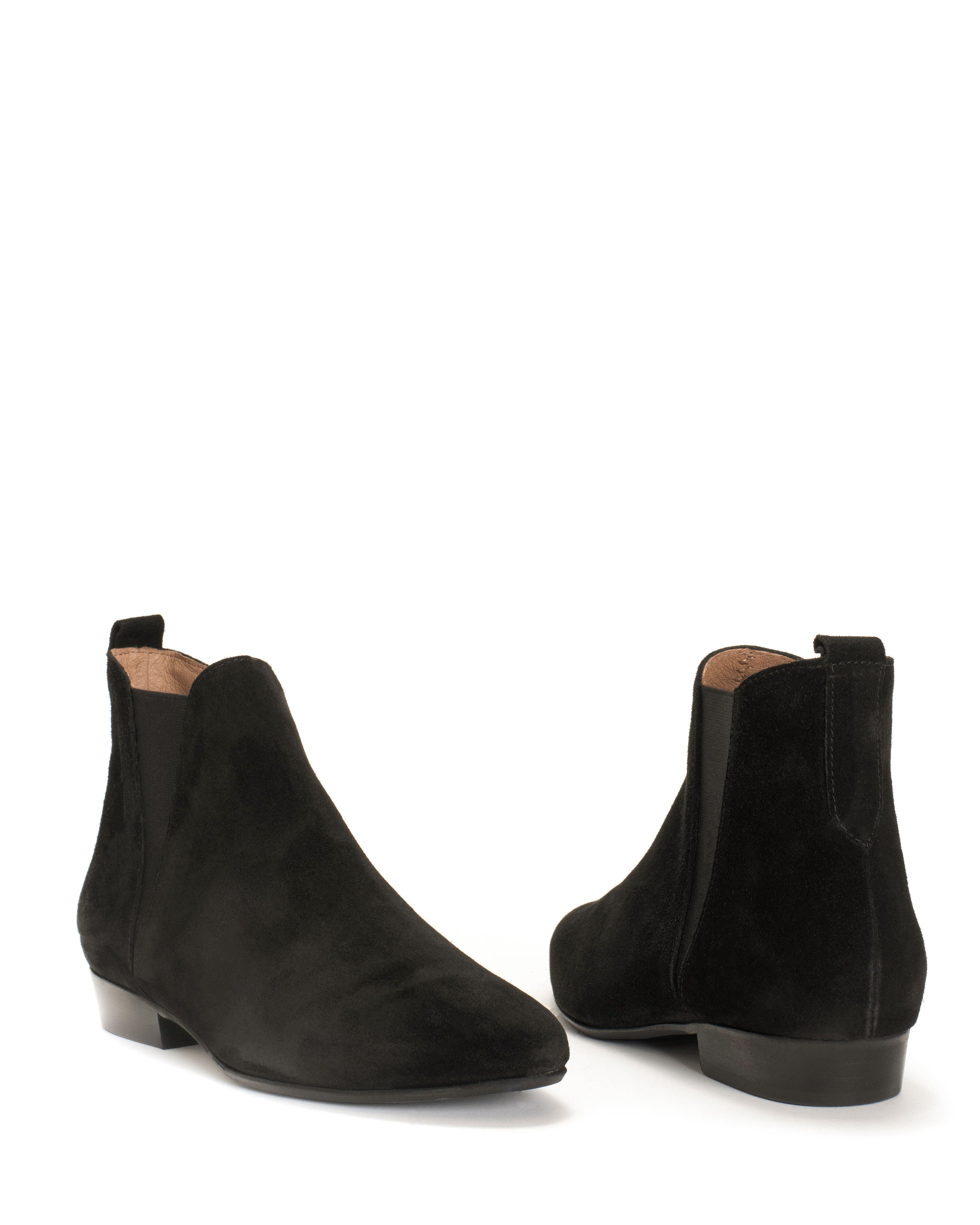 Rita Calf suede Black