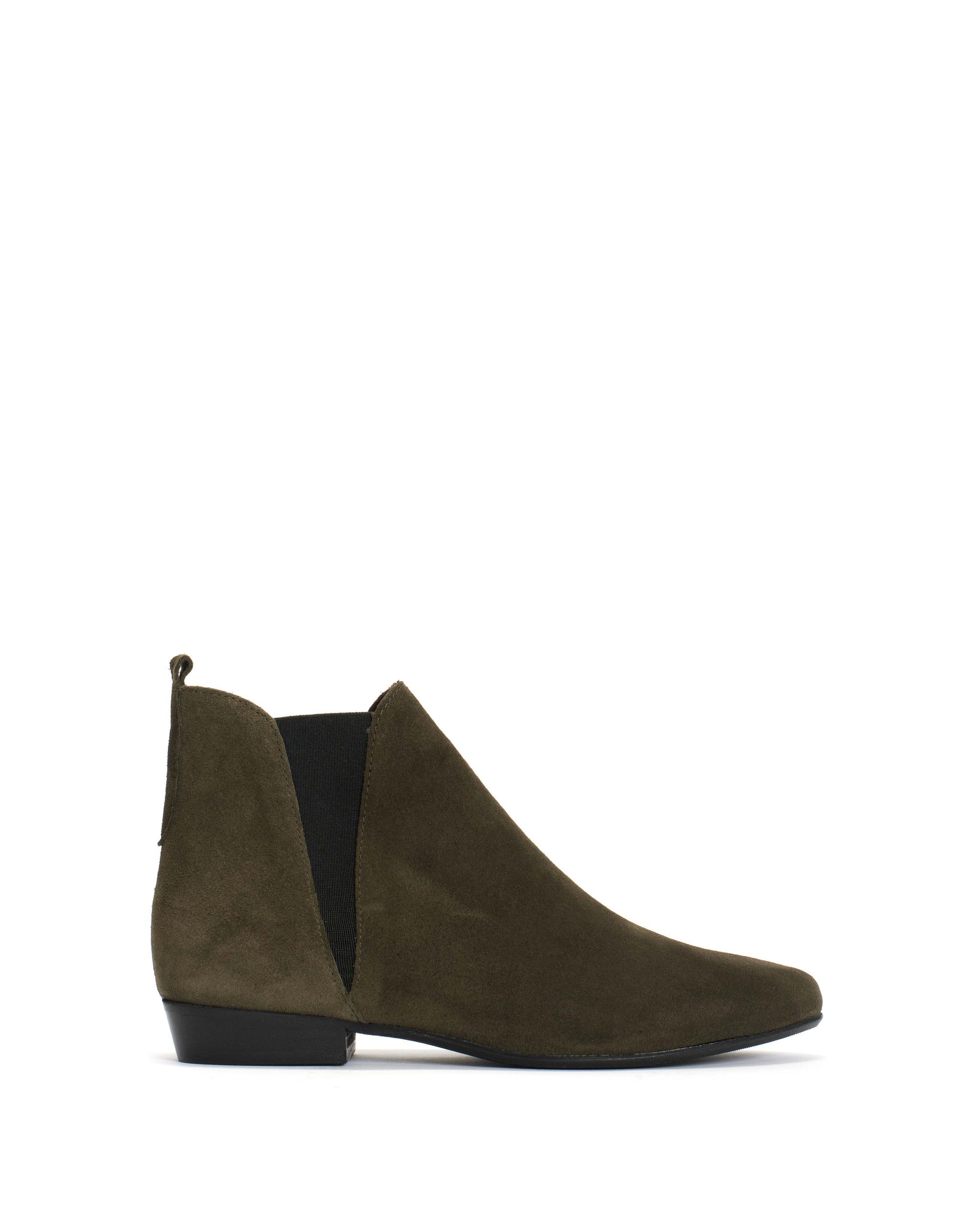 Rita Calf suede Moss green - Anonymous Copenhagen