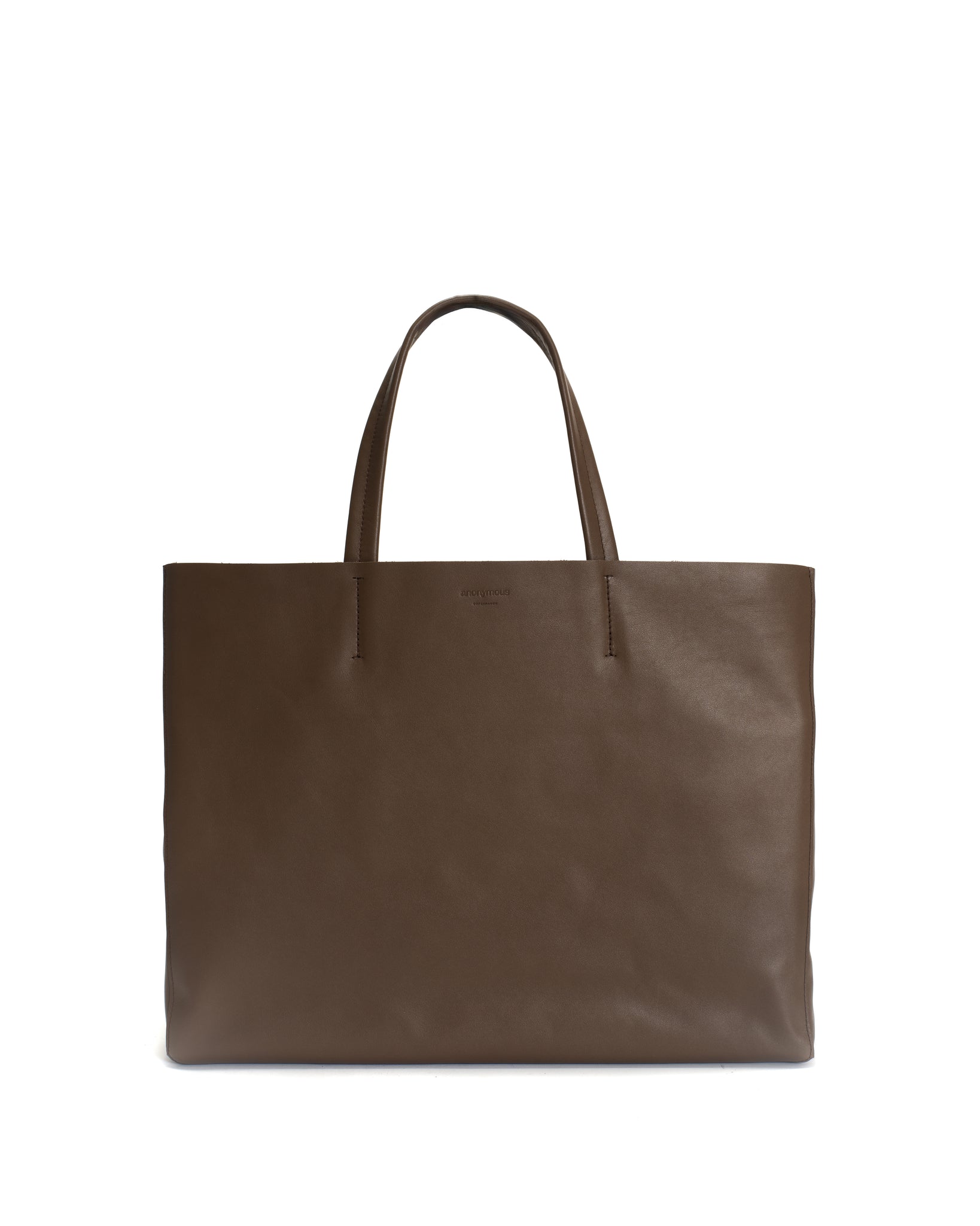 Ruba shopper Soft calf Dark taupe - Anonymous Copenhagen