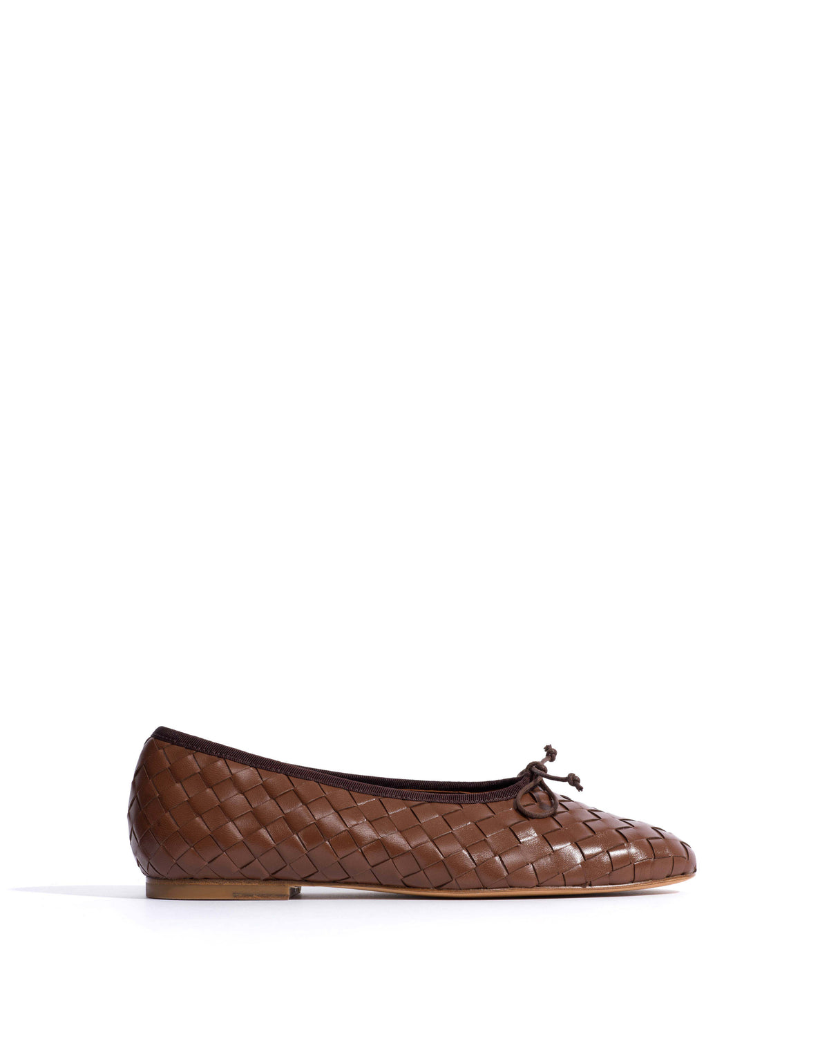 Sacha interlace Shiny lamb Chocolate
