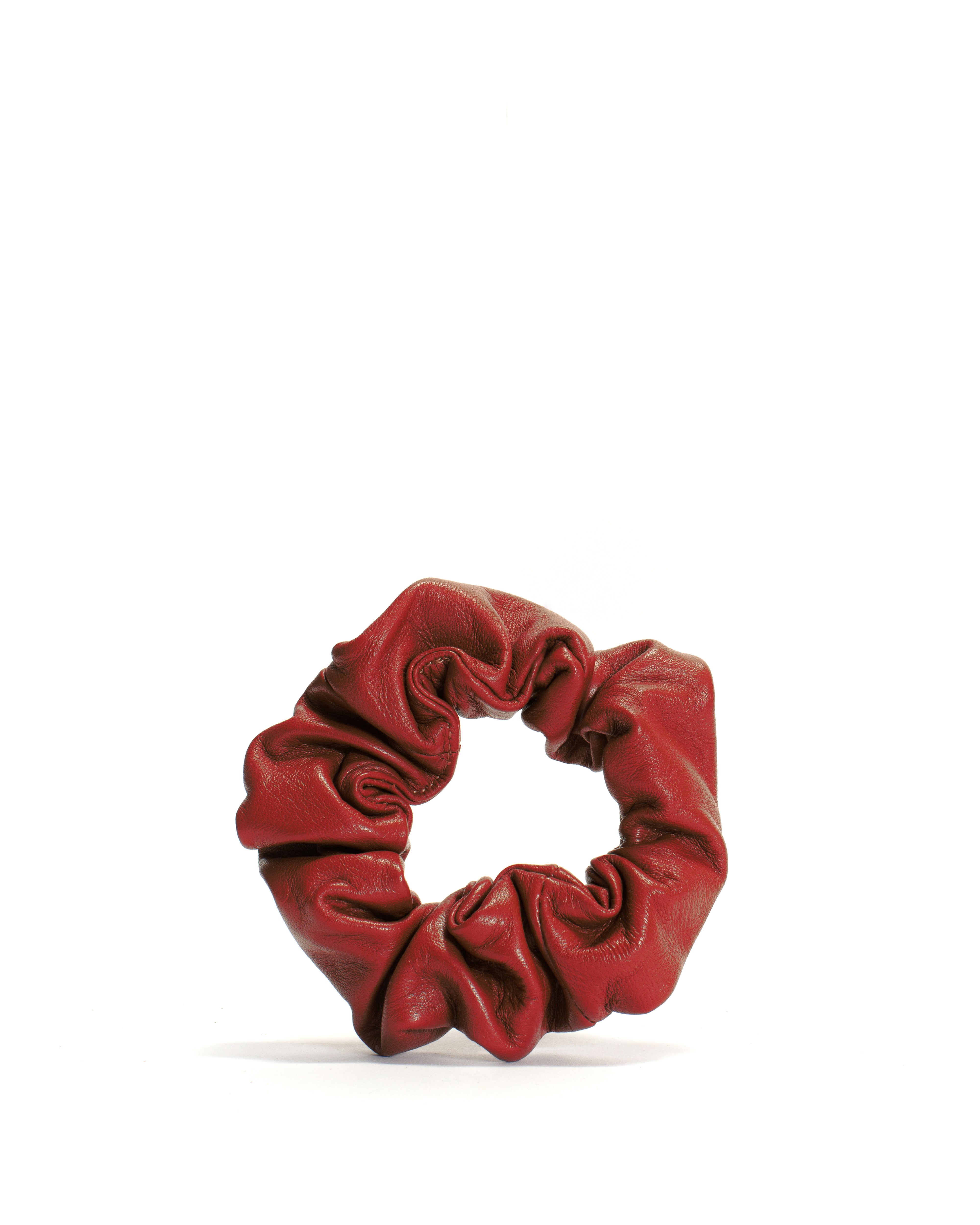 Sandie grand hair elastic Shiny lamb Ruby
