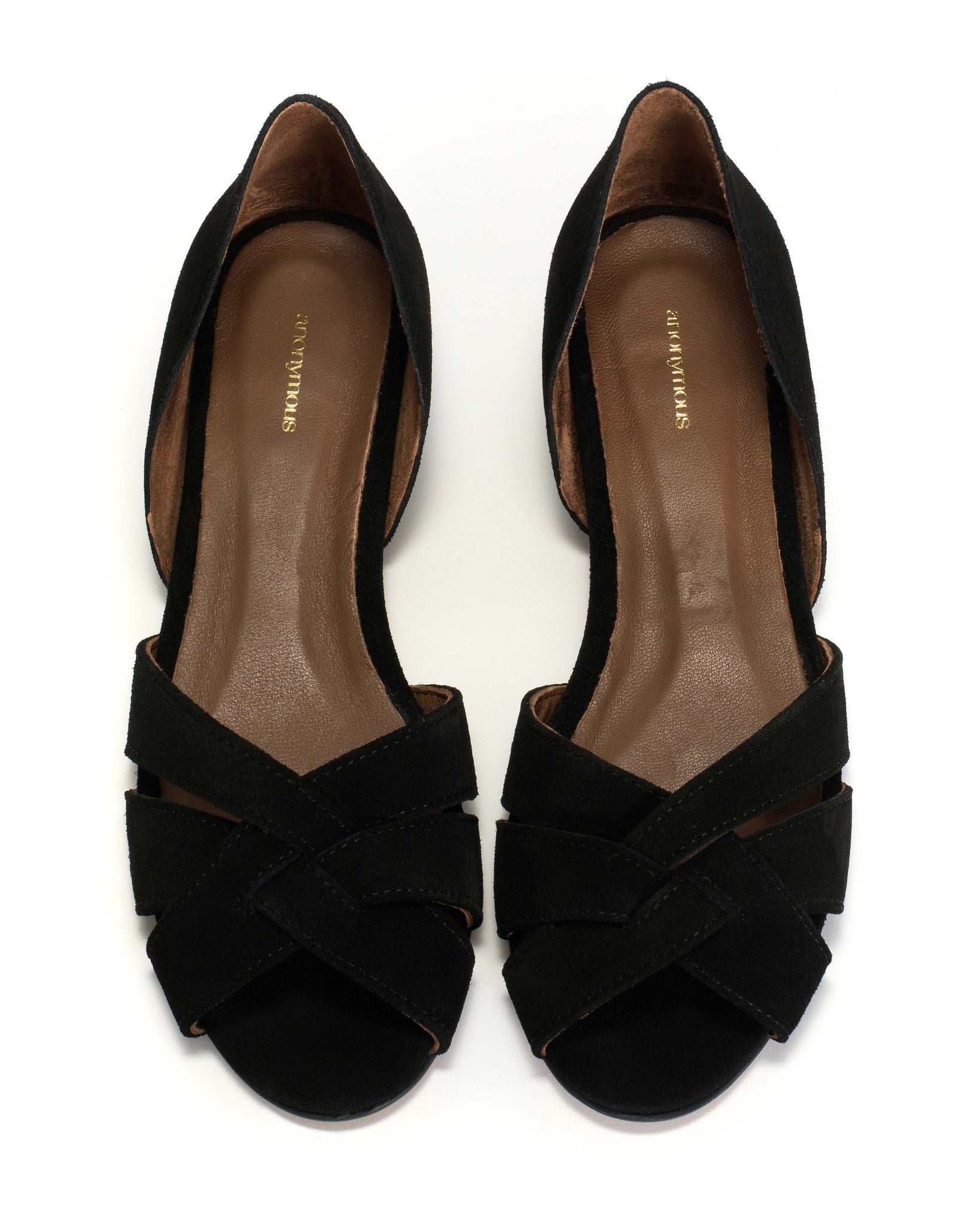 Sanni 20 Calf suede Black - Anonymous Copenhagen