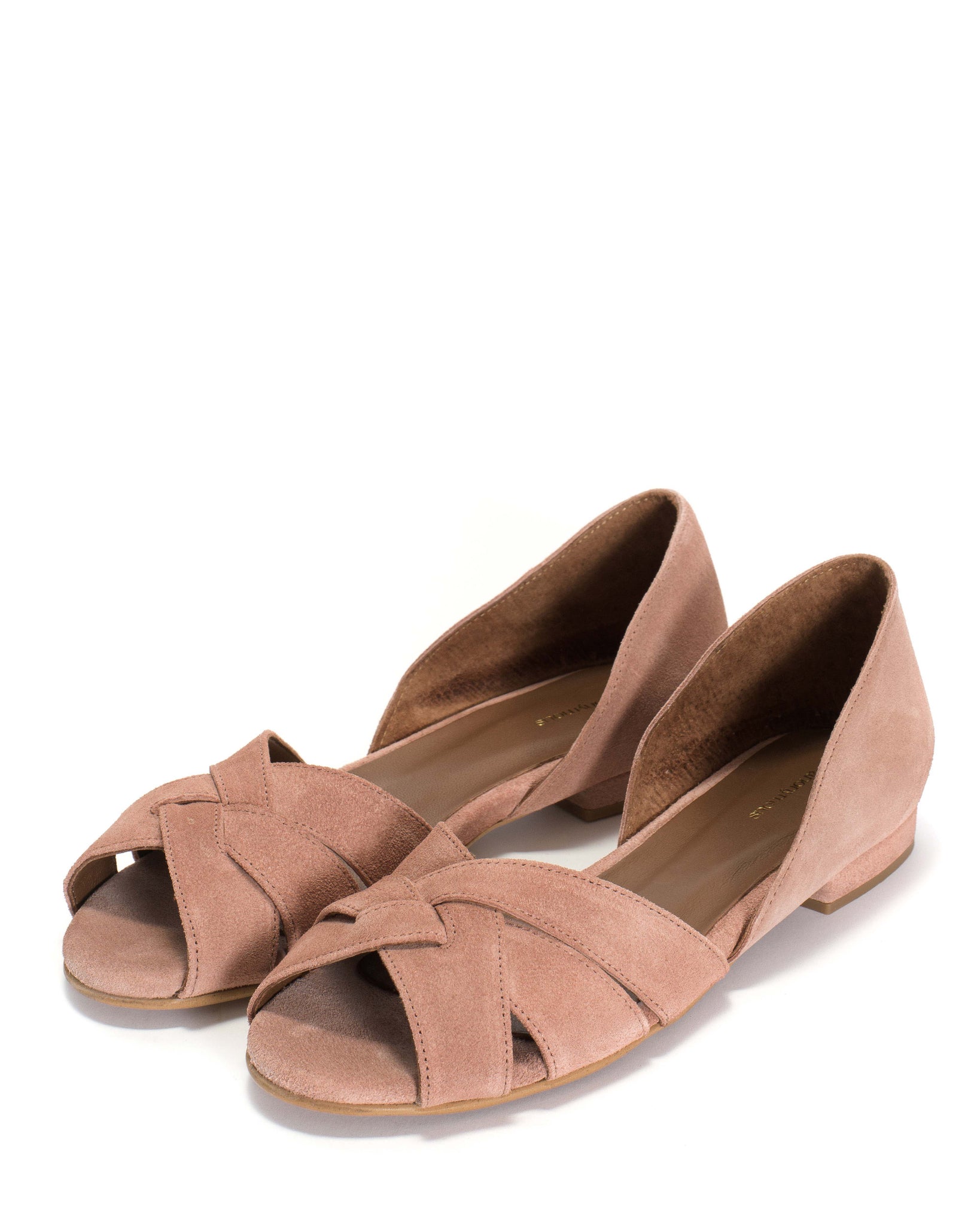 Sanni 20 Calf suede Burned rose - Anonymous Copenhagen