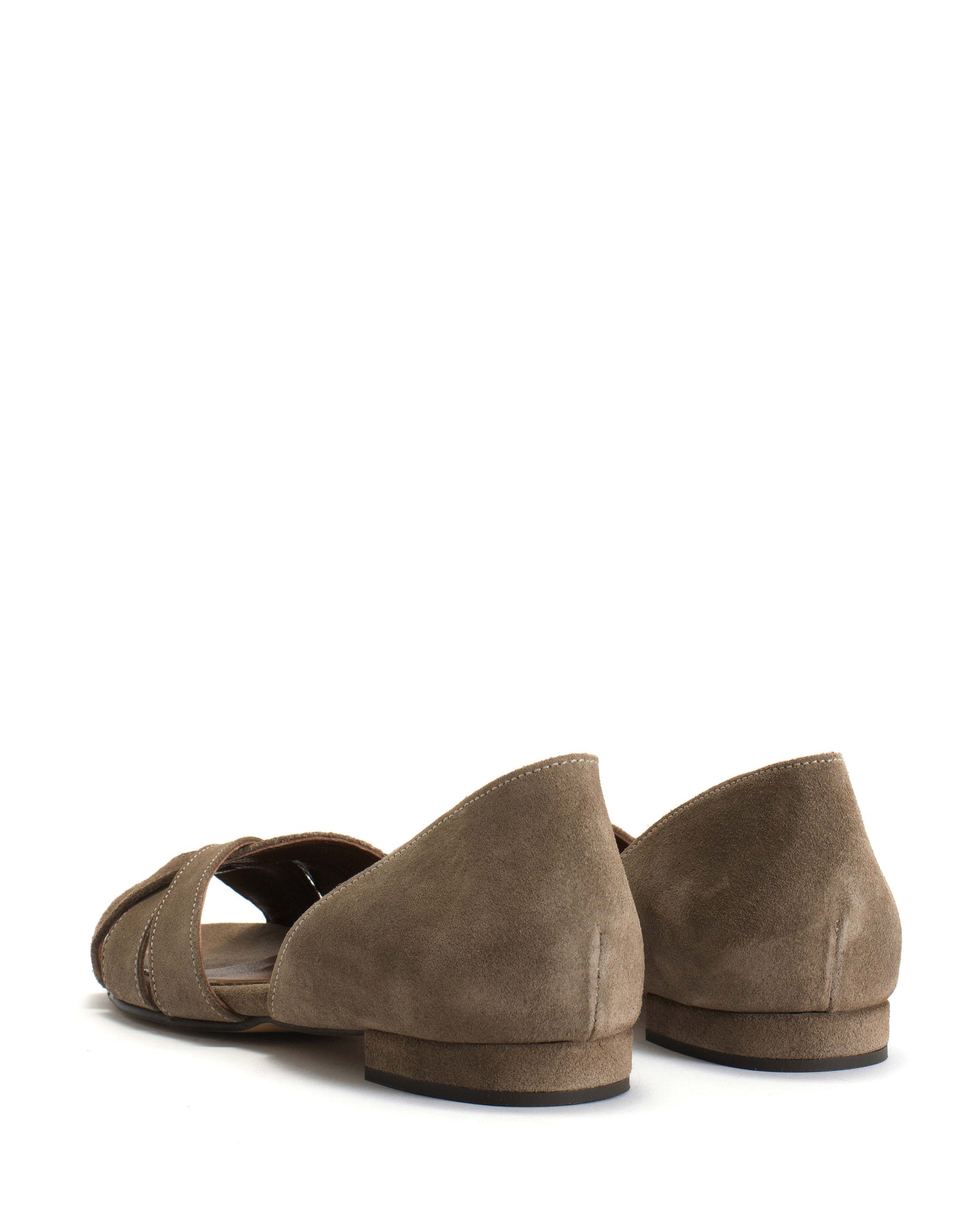 Sanni 20 Calf suede Mushroom - Anonymous Copenhagen