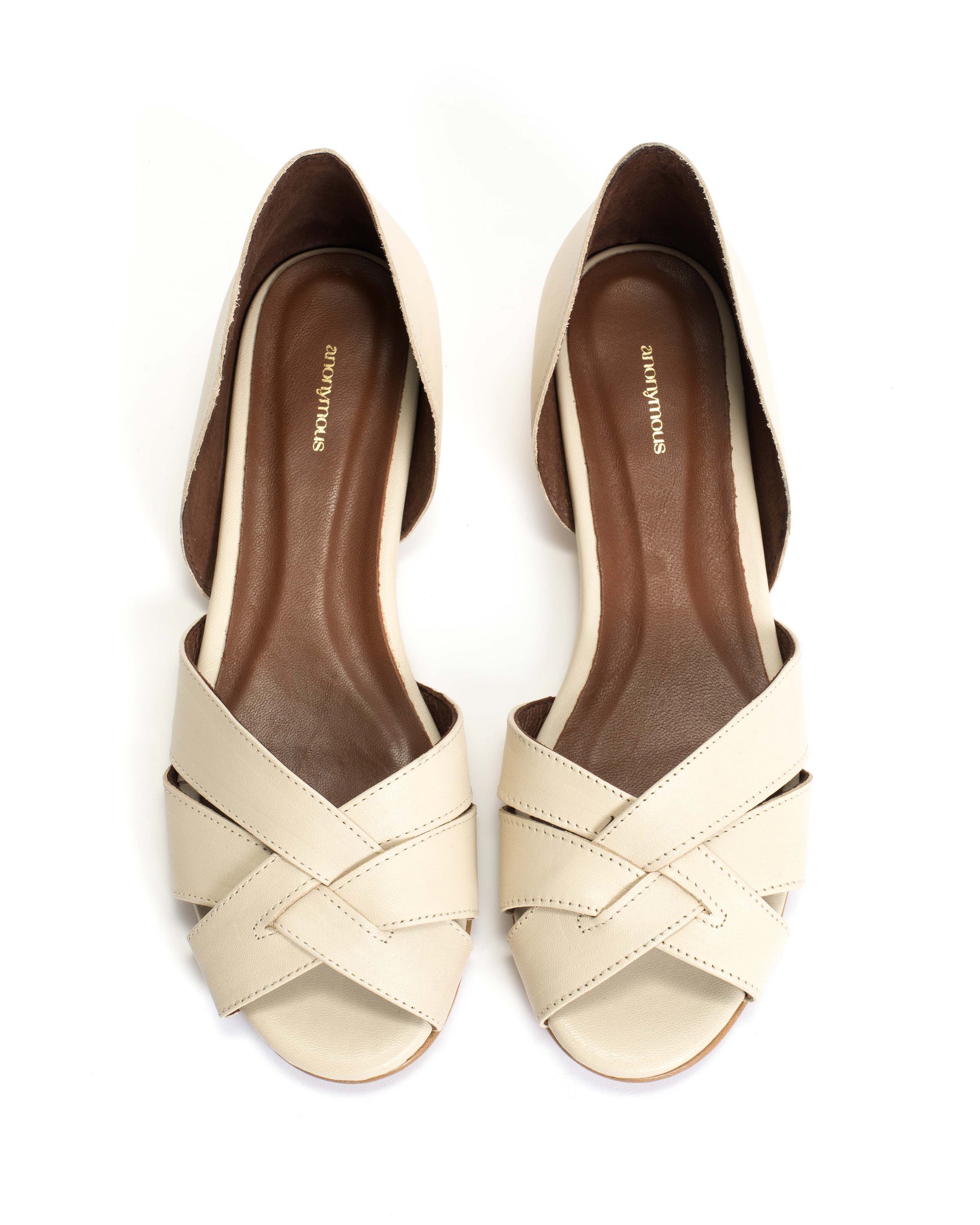 Sanni 20 Soft calf White sand - Anonymous Copenhagen