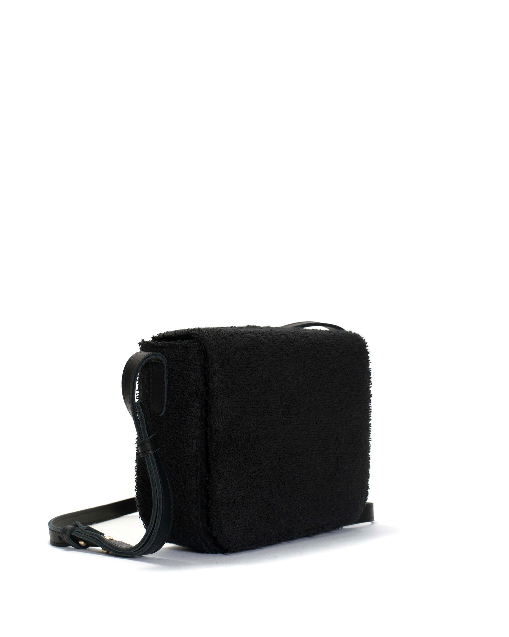 Sicha crossover bag Cotton towel Off black - Anonymous Copenhagen
