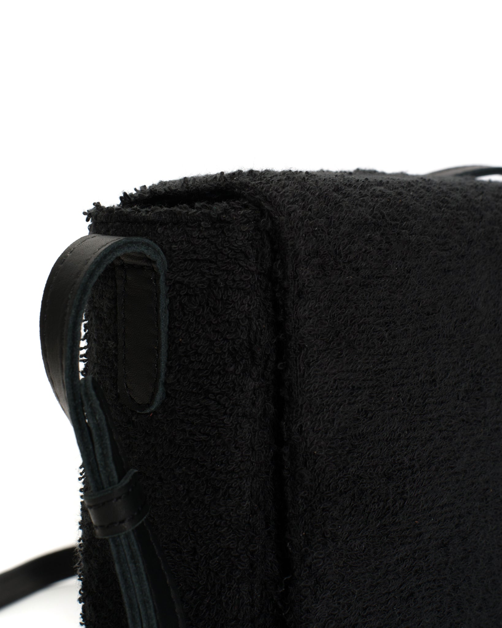 Sicha crossover bag Cotton towel Off black - Anonymous Copenhagen