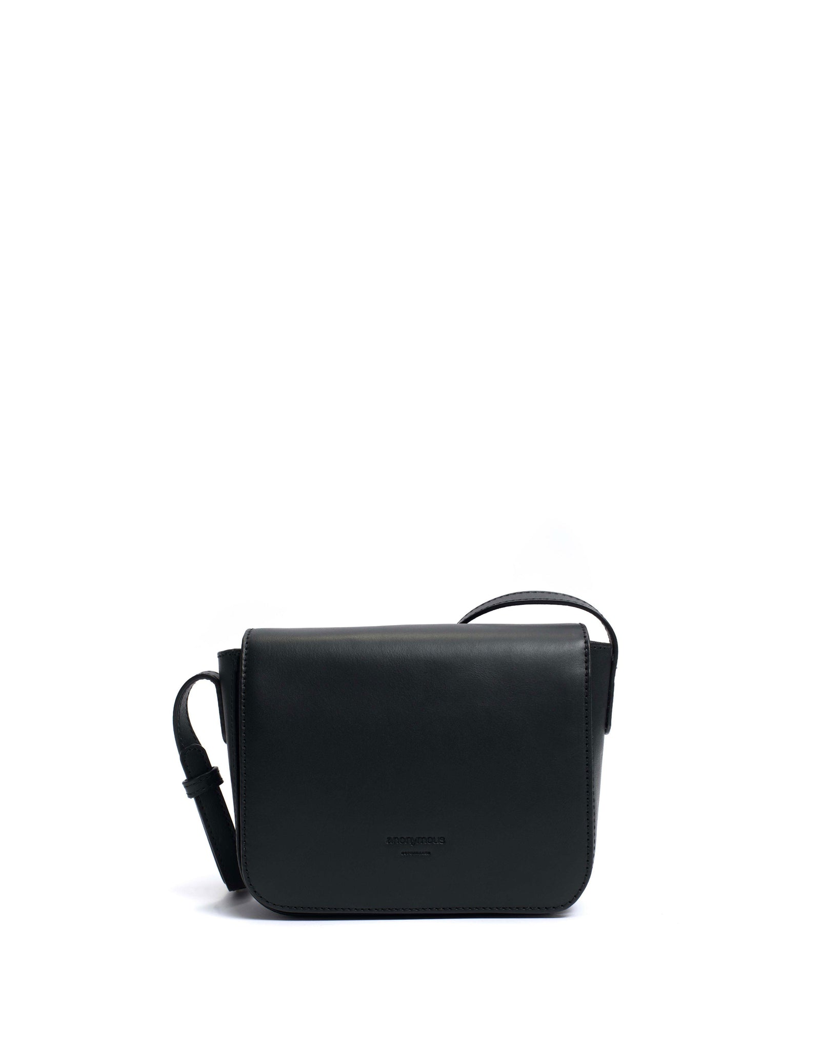 Sicha crossover bag Vegetable tanned calf Black - Anonymous Copenhagen