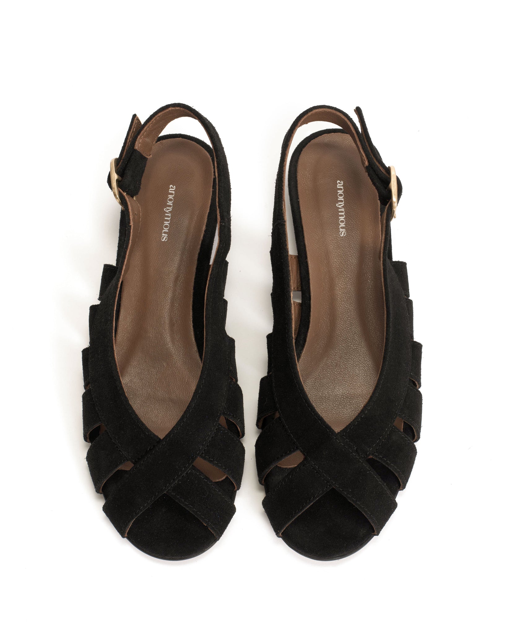 Sophie 20 Calf suede Black - Anonymous Copenhagen