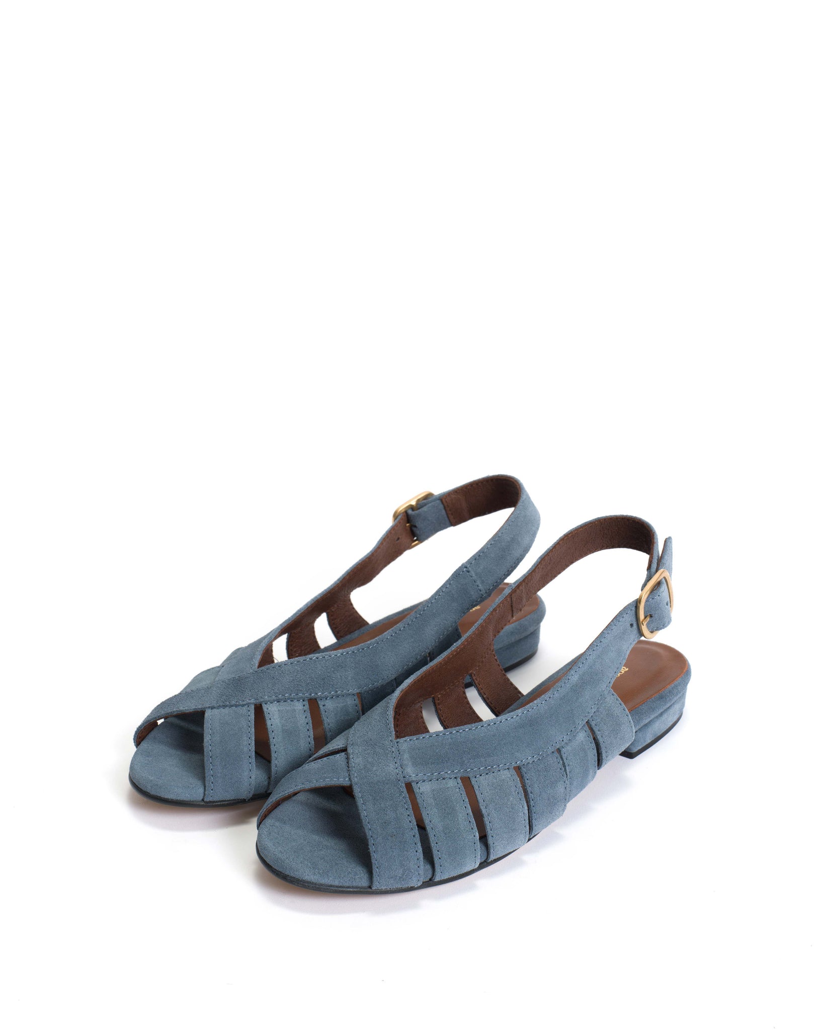 Sophie 20 Calf suede Denim blue - Anonymous Copenhagen