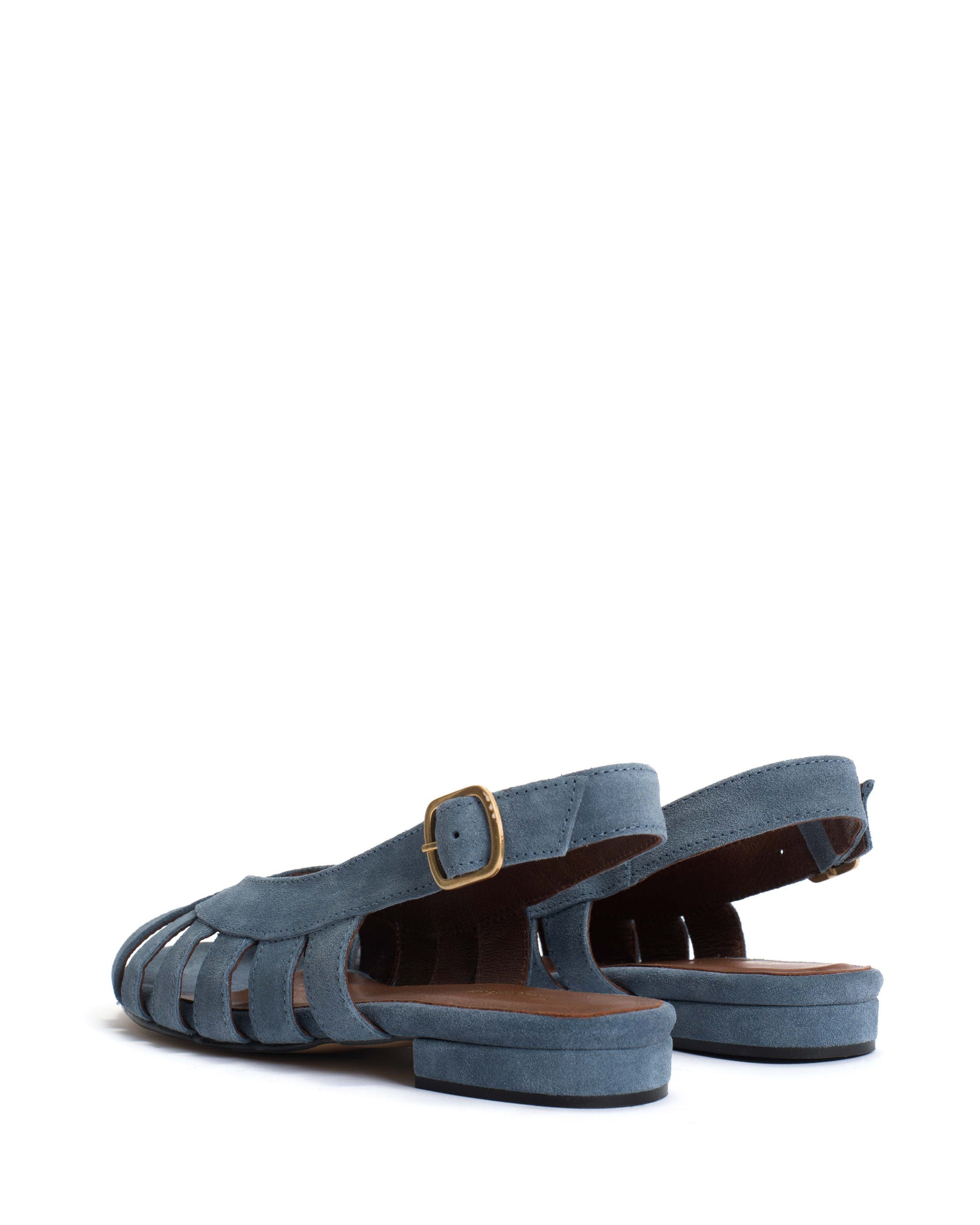 Sophie 20 Calf suede Denim blue - Anonymous Copenhagen