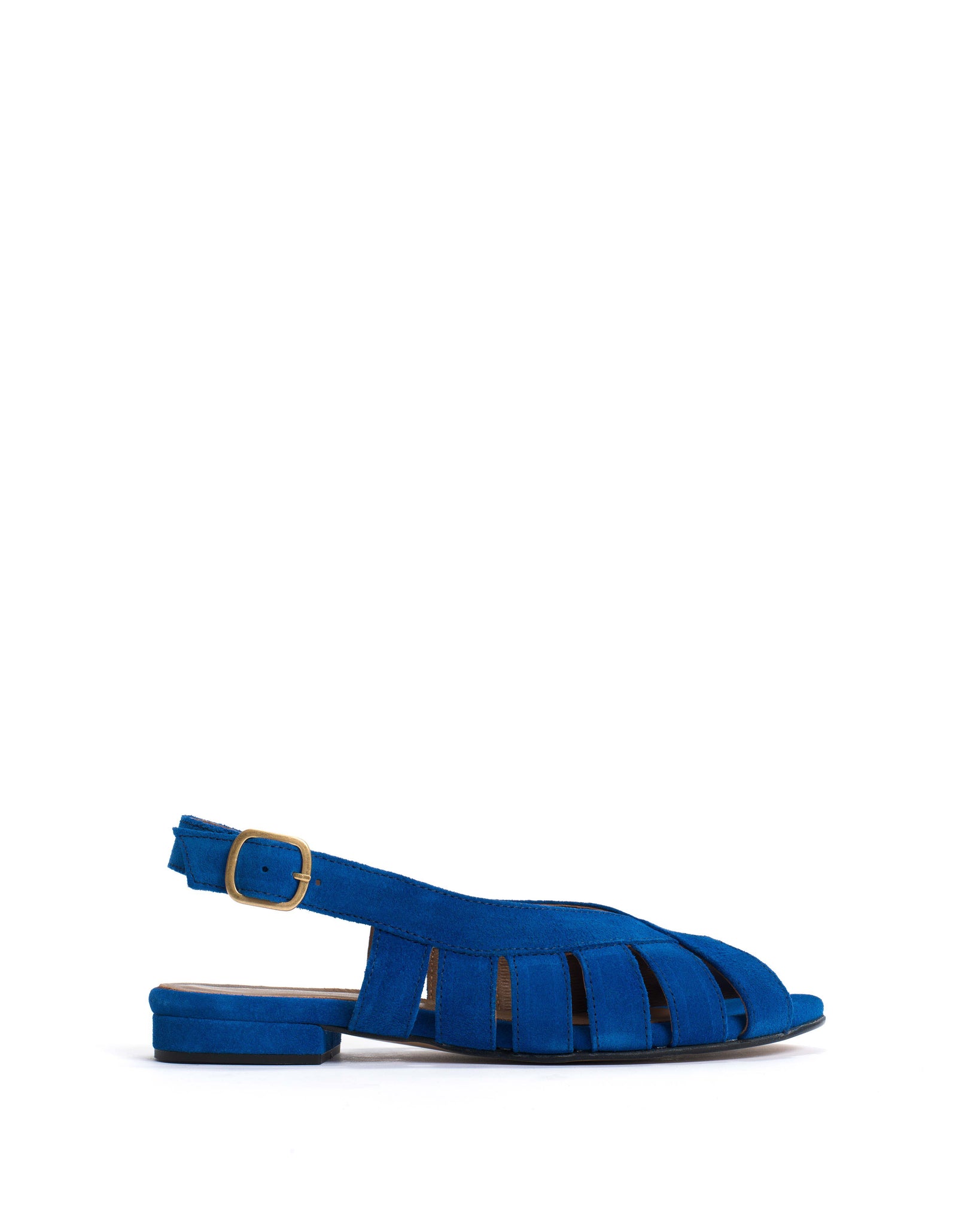 Sophie 20 Calf suede Electric blue - Anonymous Copenhagen