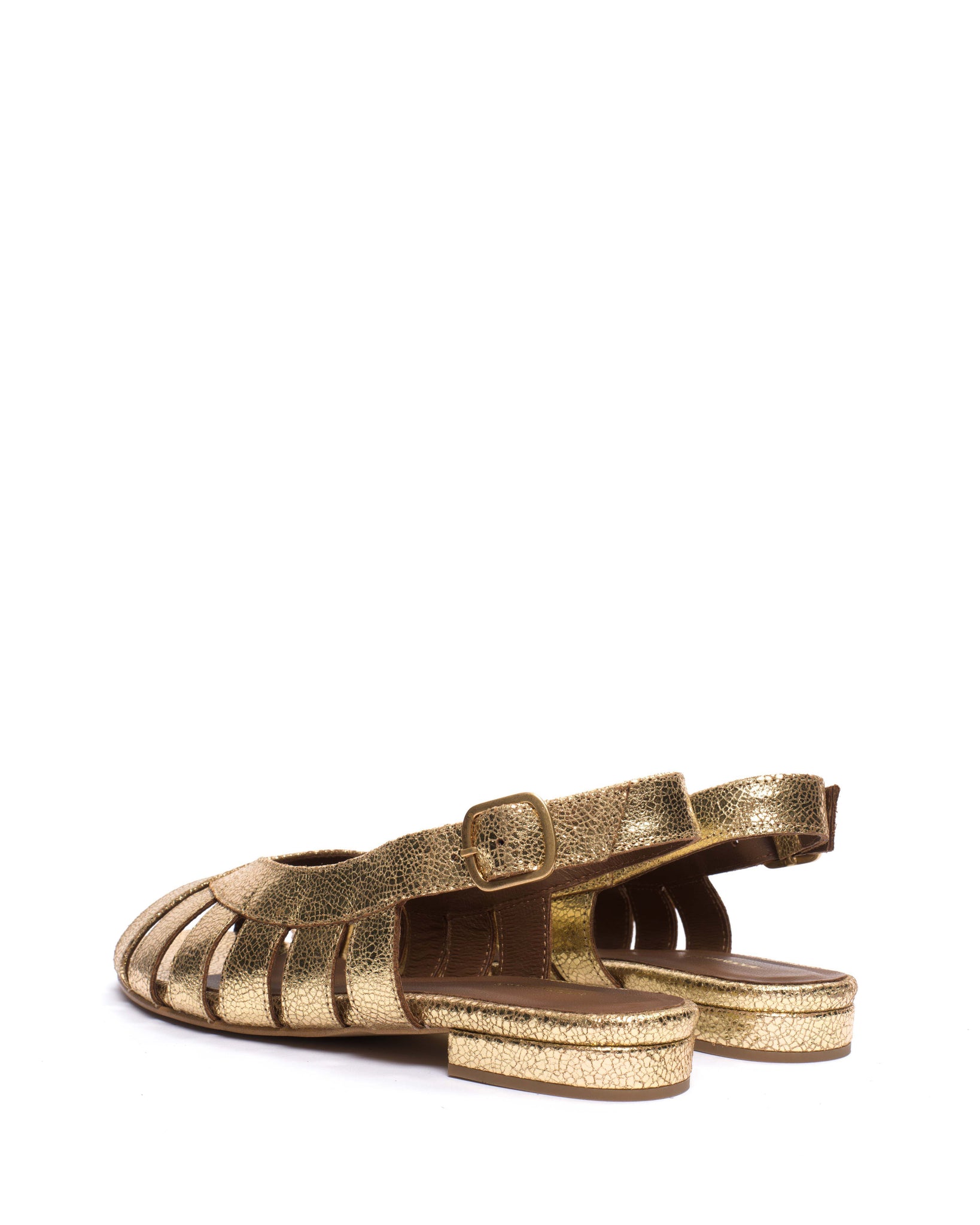 Sophie 20 Crackled metallic goat Gold - Anonymous Copenhagen