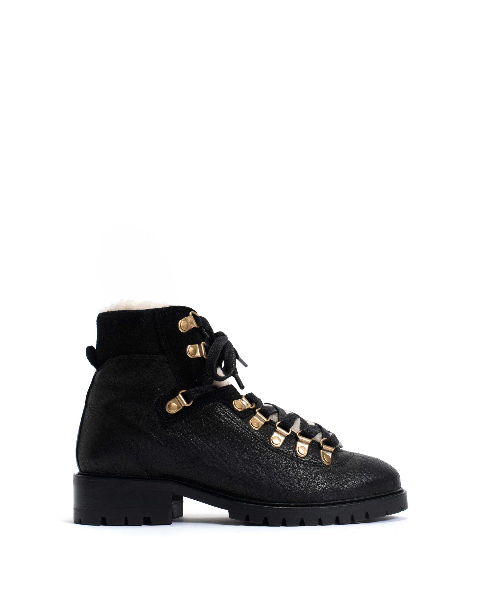 Teddi Grained vegetable tanned Calf Black - Anonymous Copenhagen